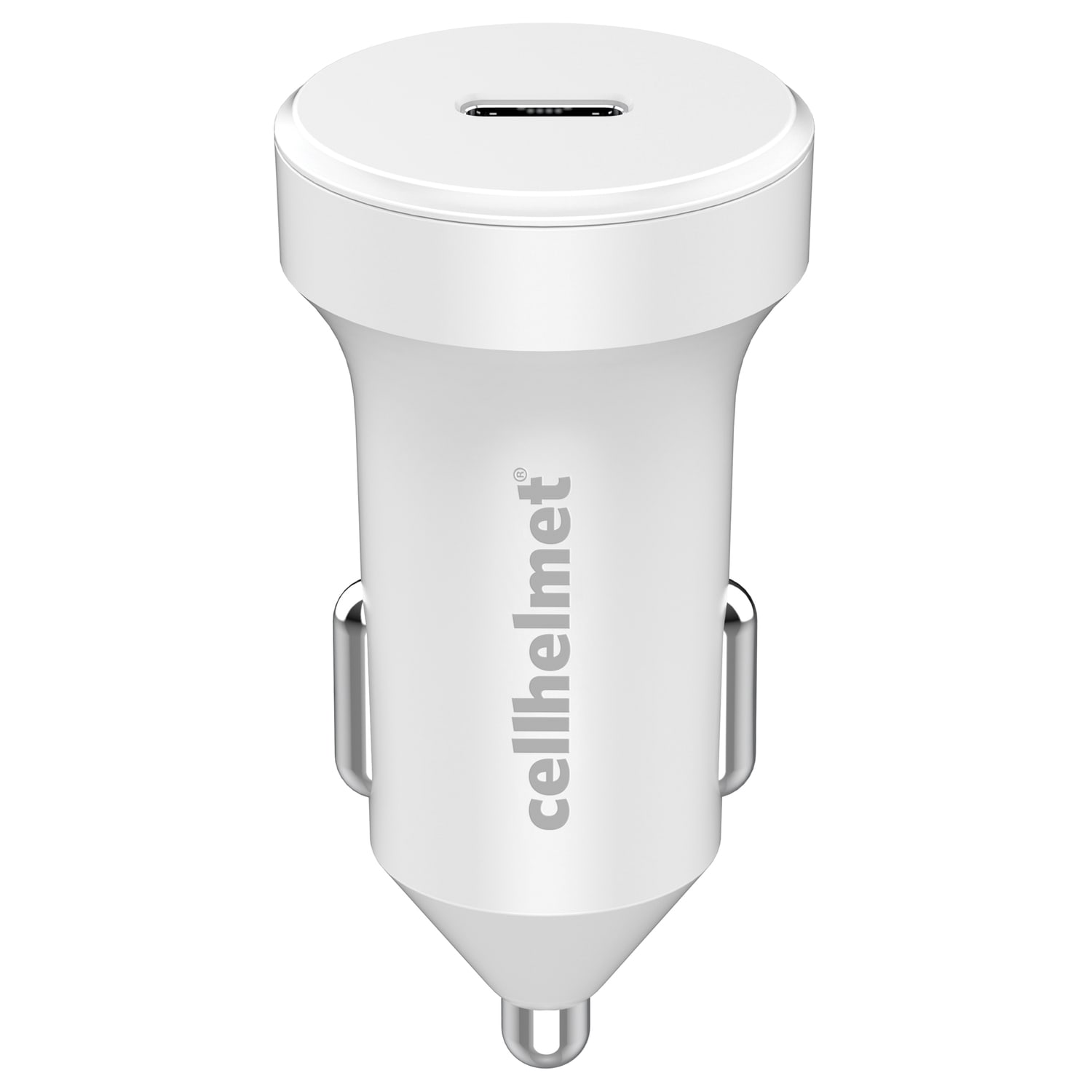 cellhelmet 20-Watt Single-USB Power Delivery Car Charger, White - Image 4