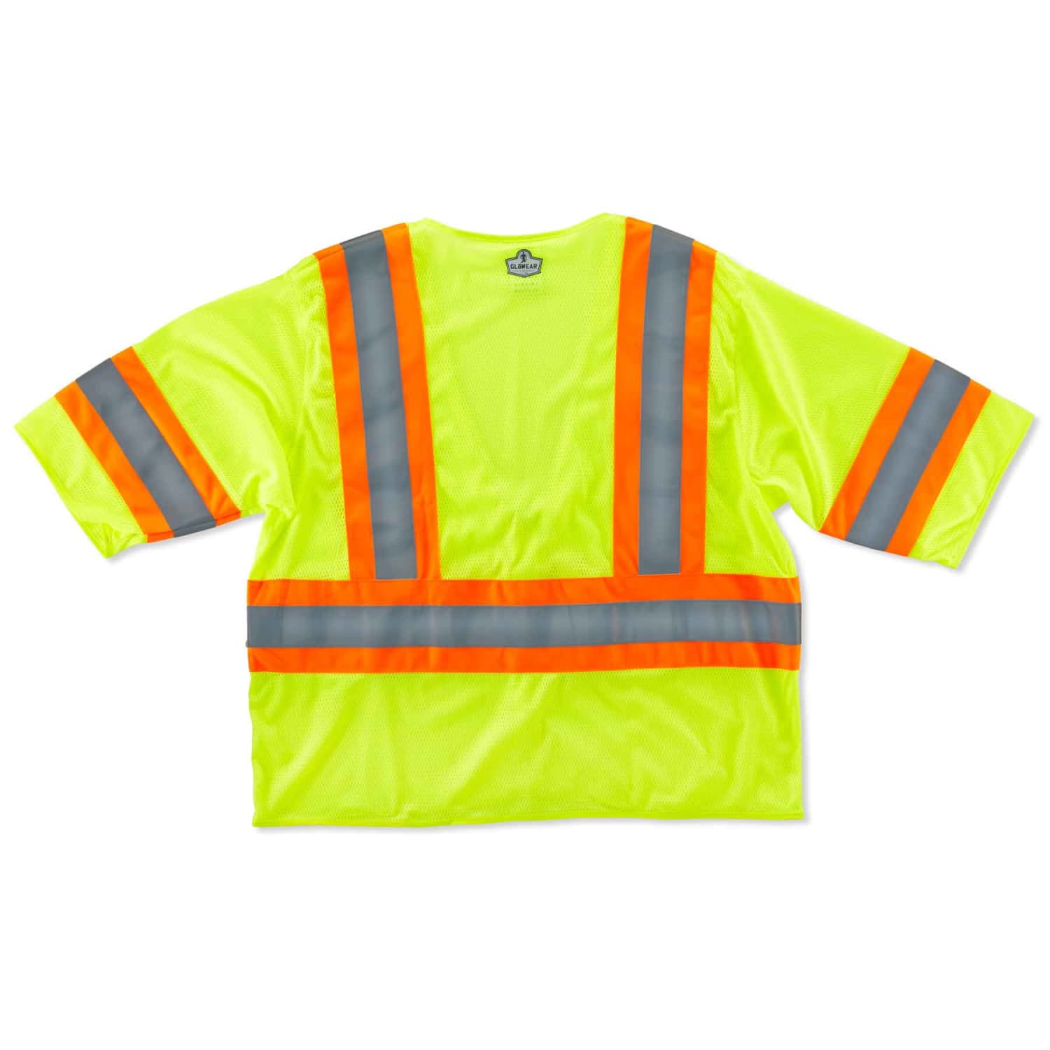 Ergodyne GloWear Safety Vest, 2-Tone, Type-R Class 3, 4X/5X, Lime, 8330Z - Image 3