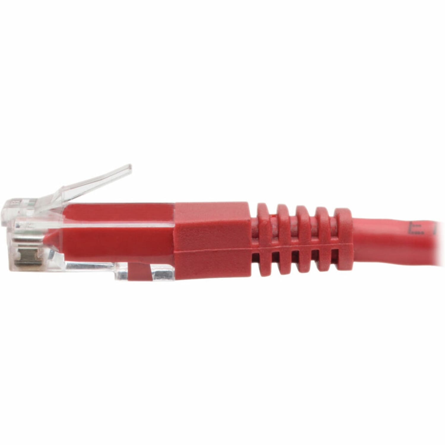 Tripp Lite Cat6 Cat5e Gigabit Molded Patch Cable RJ45 M/M 550MHz Red 5ft 5ft - 1x RJ-45 Male Network - N200005RD - Image 6