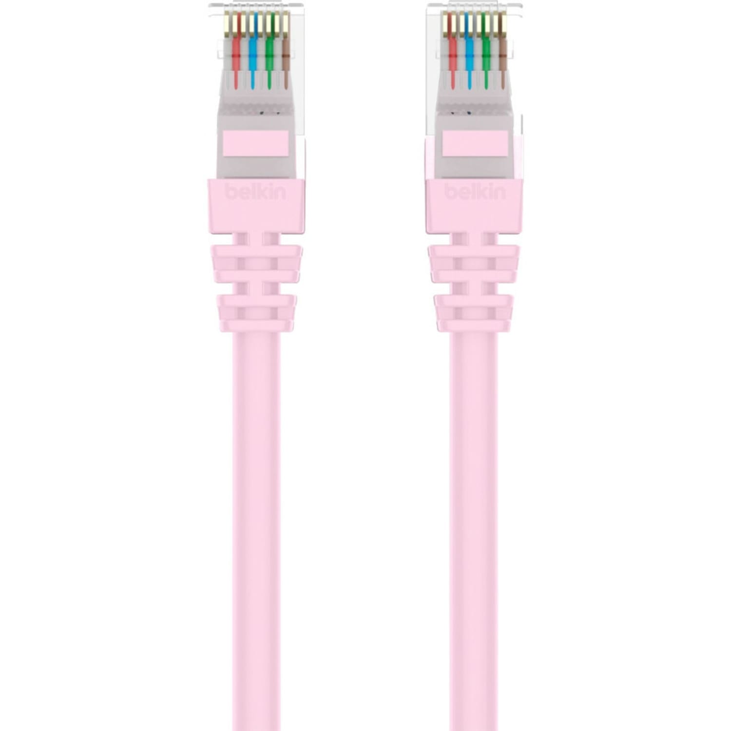 Belkin CAT6 Ethernet Patch Cable Snagless, RJ45, M/M - First End: 1x RJ-45 Male Network - Second End: 1x R - A3L98075PNKS - Image 6
