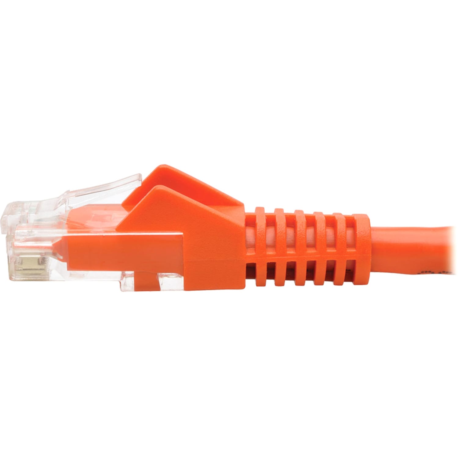 Tripp Lite Cat6 GbE Gigabit Ethernet Snagless Molded Patch Cable UTP Orange RJ45 M/M 50ft 50ft - 128 MB/s - N201050OR - Image 5