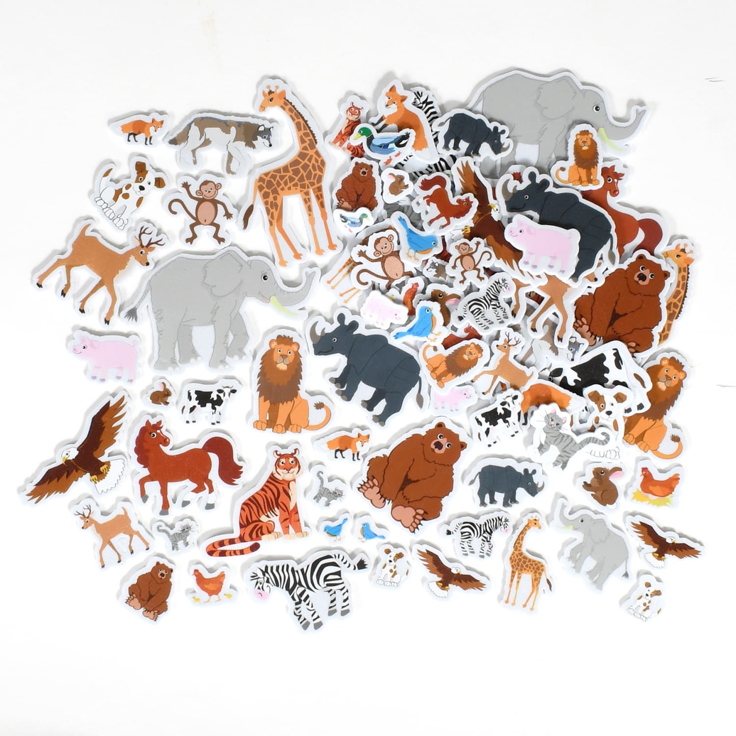 Ready 2 Learn Foam Stickers, Animals, Pack Of 168 Stickers, Set Of 3 Packs - Image 4