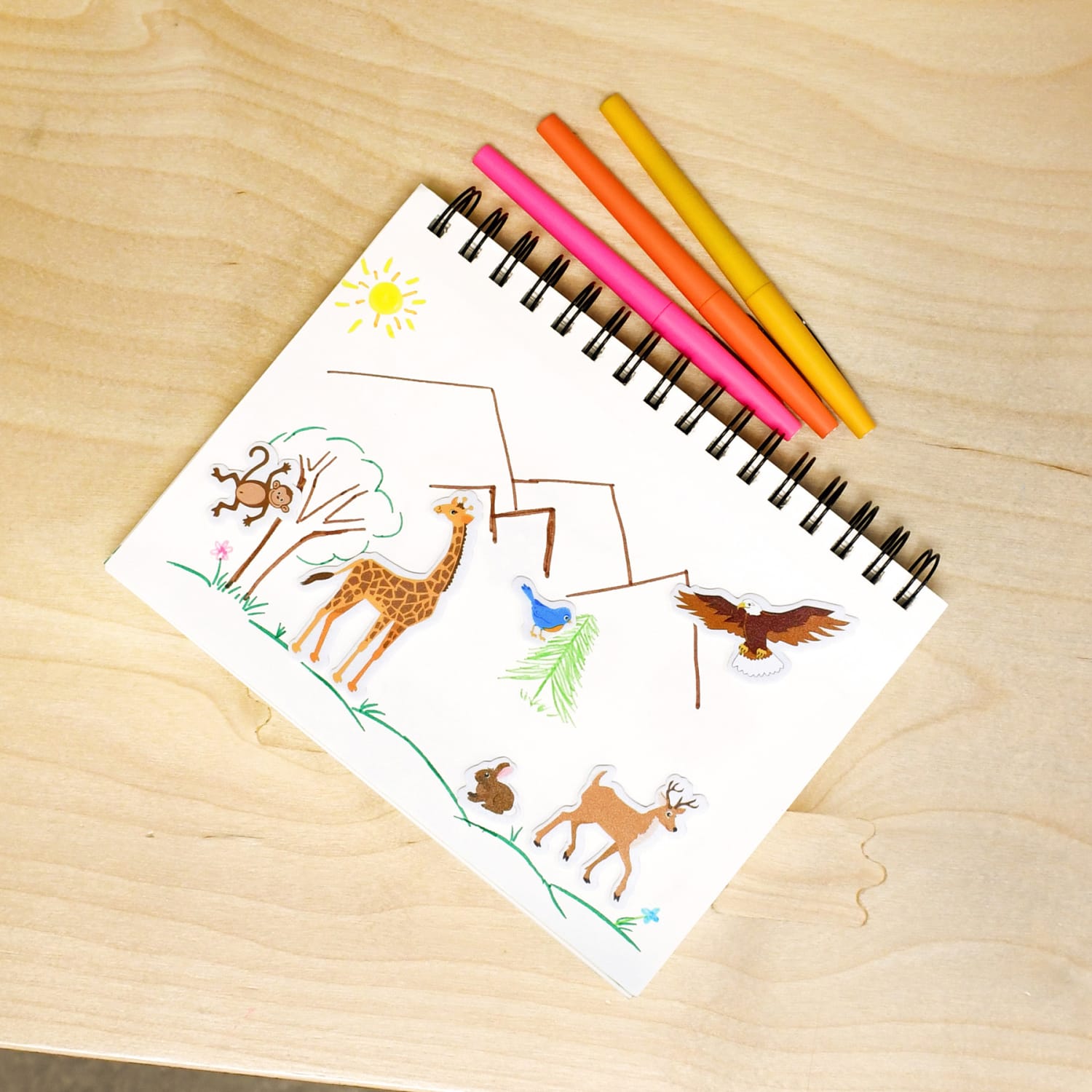 Ready 2 Learn Foam Stickers, Animals, Pack Of 168 Stickers, Set Of 3 Packs - Image 5