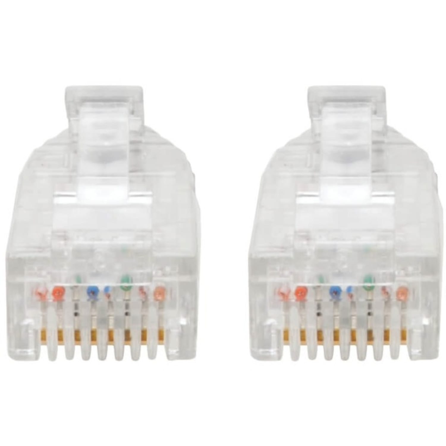 Tripp Lite Cat6 UTP Patch Cable (RJ45) - M/M, Gigabit, Snagless, Molded, Slim, Black, 3 ft. -  First End: 1x R - N201S03BK - Image 4