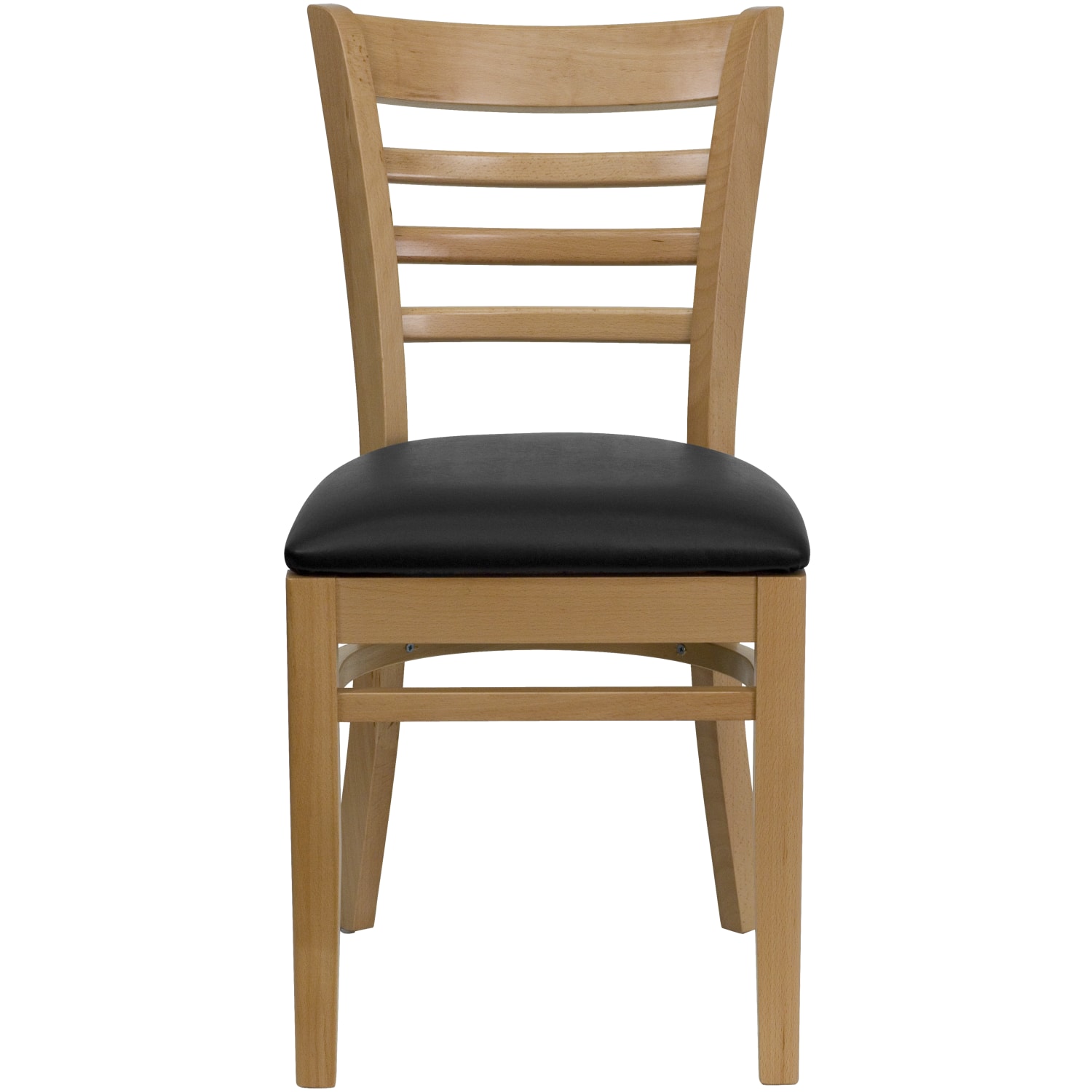 Flash Furniture HERCULES Ladder Back Wood Restaurant Accent Chair Black Vinyl SeatNatural Wood Frame PopularChairscom Flash Furniture HERCULES Ladder Back Wood Restaurant Accent Chair Black Vinyl SeatNatural Wood Frame PopularChairscom