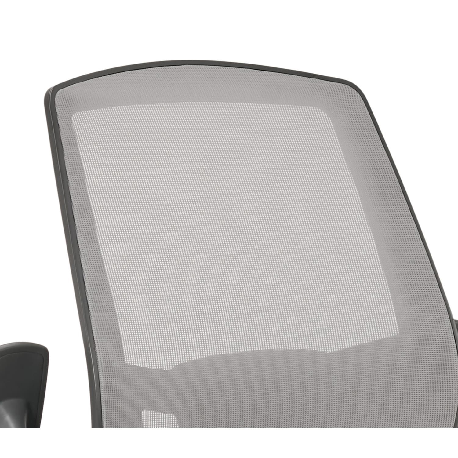 Serta SitTrue Rayne Ergonomic Mesh/Fabric Mid-Back Task Office Chair, Gray - Image 8
