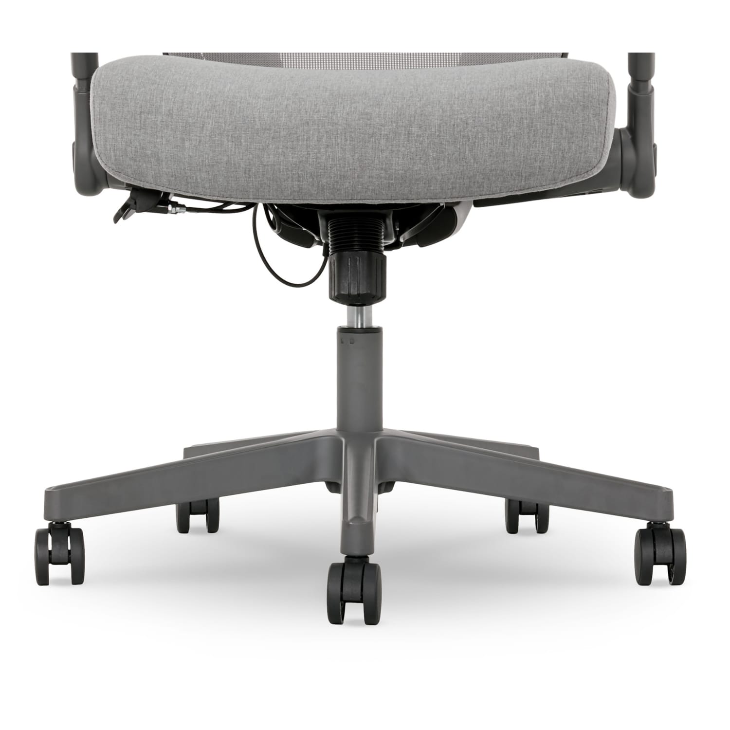 Serta SitTrue Rayne Ergonomic Mesh/Fabric Mid-Back Task Office Chair, Gray - Image 12
