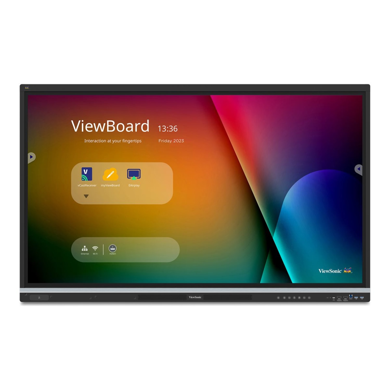ViewSonic IFP5551 55in 4K ViewBoard Interactive Smart Board with Integrated Education Software, Android 14 - Image 3