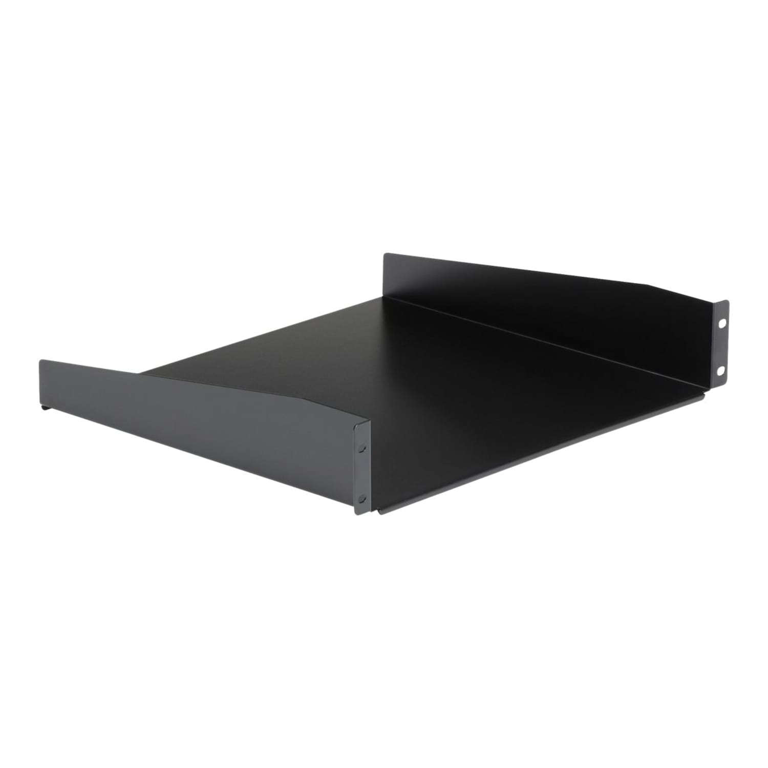StarTech.com 2U Server Rack Cabinet Shelf - Fixed 16in Deep Cantilever Rackmount Tray for 19in Data/AV/Network Enclosure w/cage nuts, screws - Image 3
