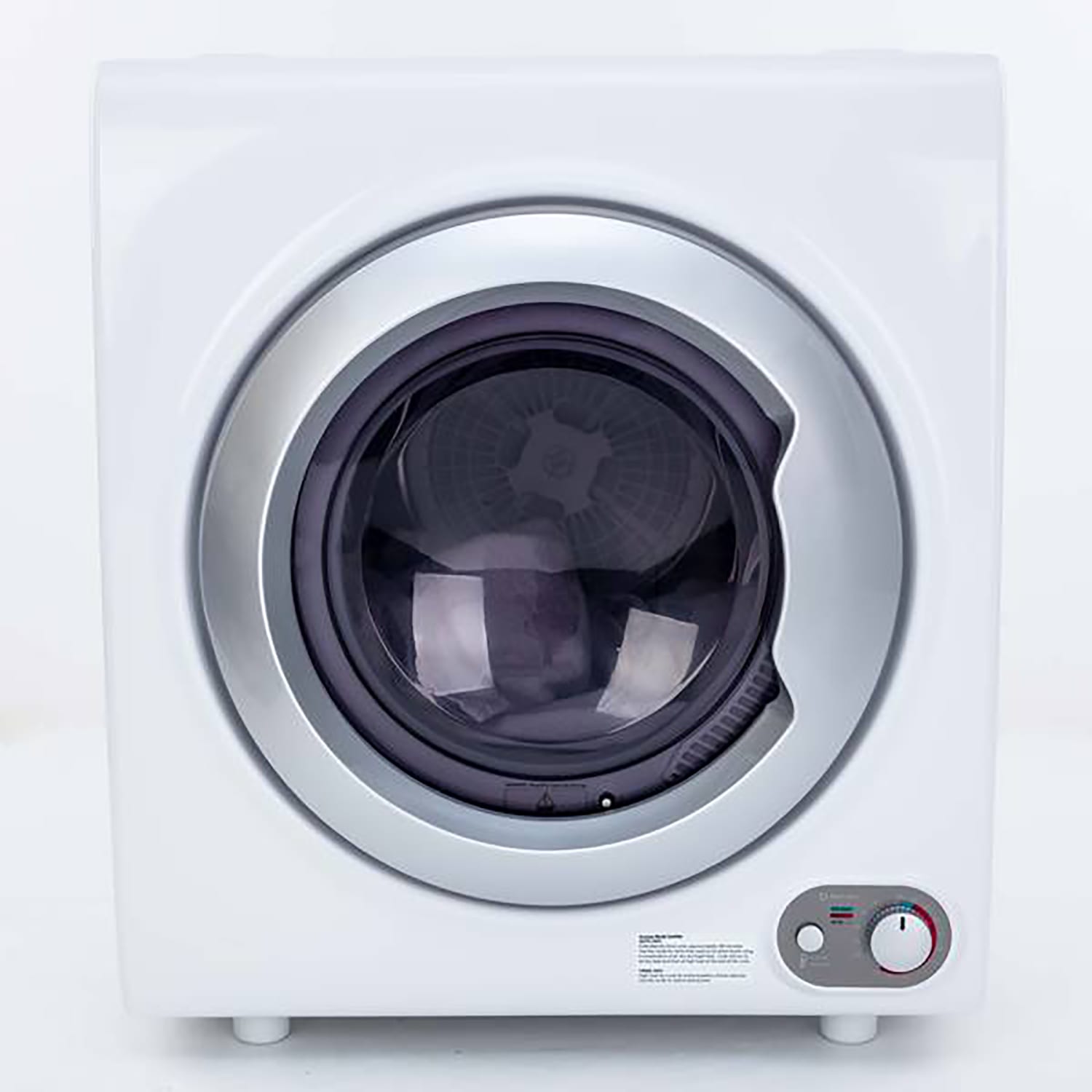 Avanti 2.6 Cu. Ft. Front Load Electric Dryer, 27-3/4inH x 18-3/4inW x 18-3/4inD, White - Image 5
