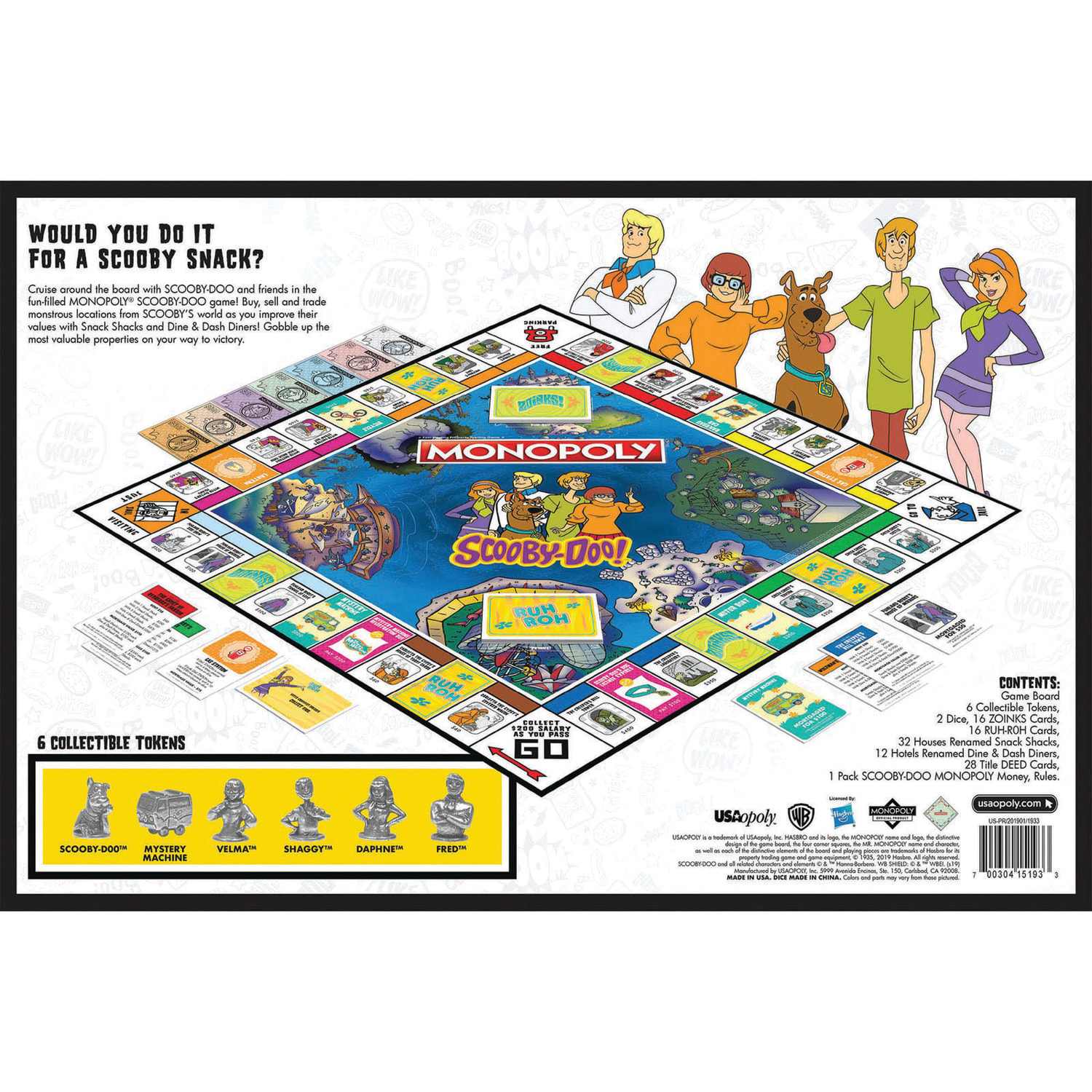 The Op MONOPOLY: Scooby-Doo, Grades 2-12 - Image 5