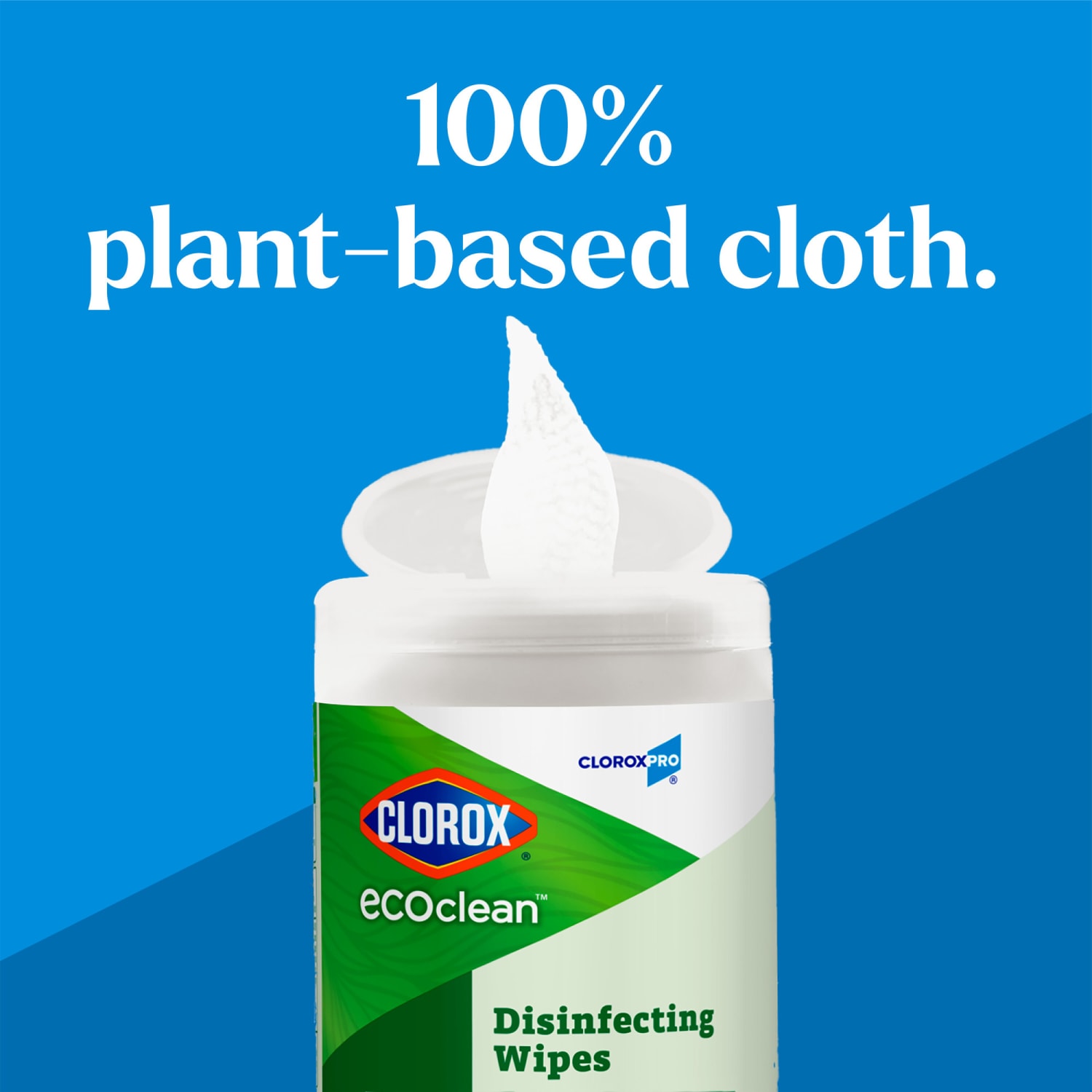 CloroxPro Clorox EcoClean Disinfecting Wipes, 75 Count, Pack of 3 (60787) - Image 6