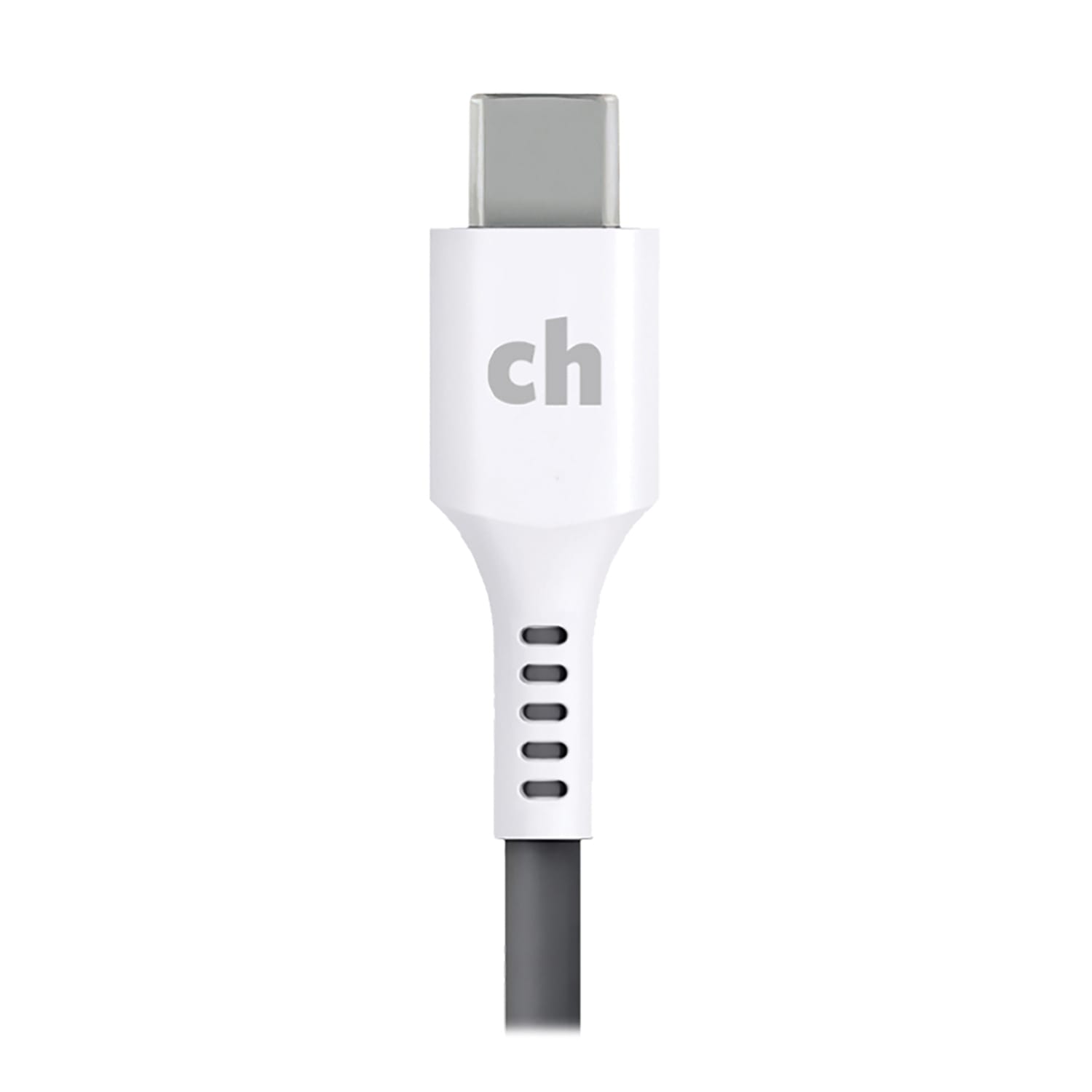 cellhelmet Charge And Sync USB-C To USB-C Round Cable, 3ft, White - Image 3