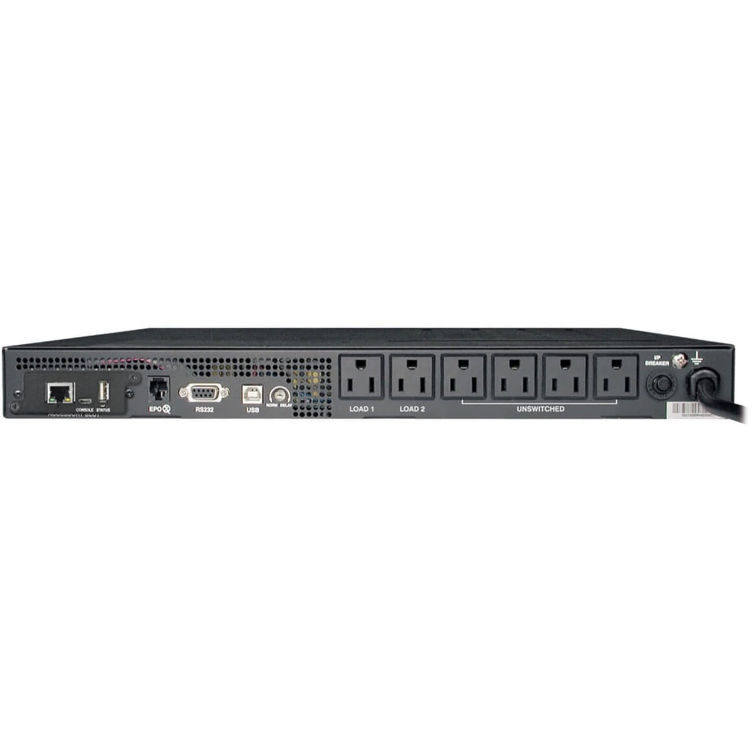 Eaton Tripp Lite Series UPS Smart 750VA 600W Rackmount AVR 120V Preinstalled WEBCARDLX Pure Sign Wave USB DB9 1URM - SMART750RM1UN - Image 3
