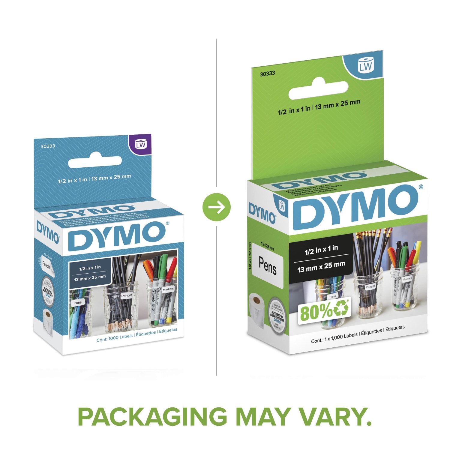 DYMO LW Multi-Purpose Labels, 2234024, 1/2in x 1in - Image 3