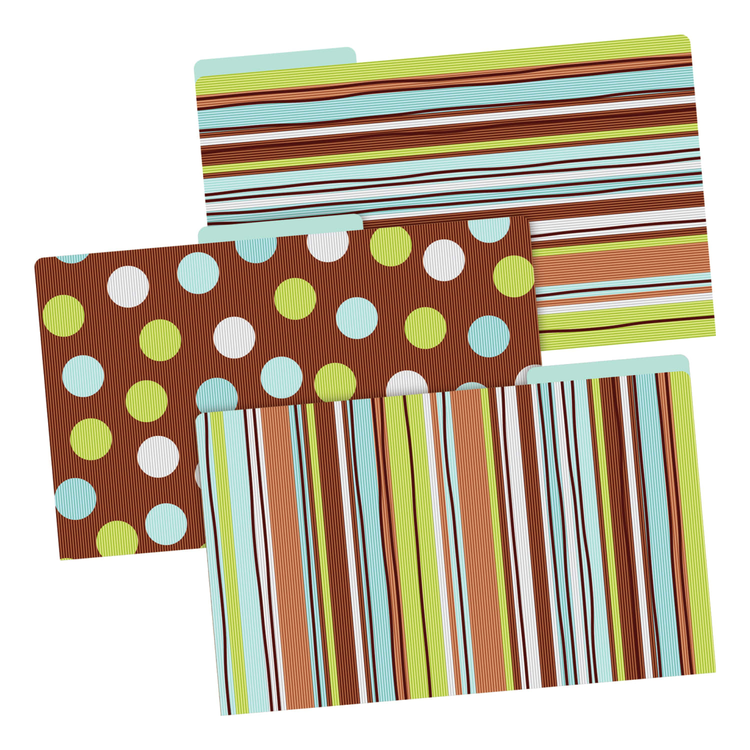 Barker Creek Tab File Folders, Legal Size, Ribbon By The Yard, Pack Of 18 Folders - Image 3