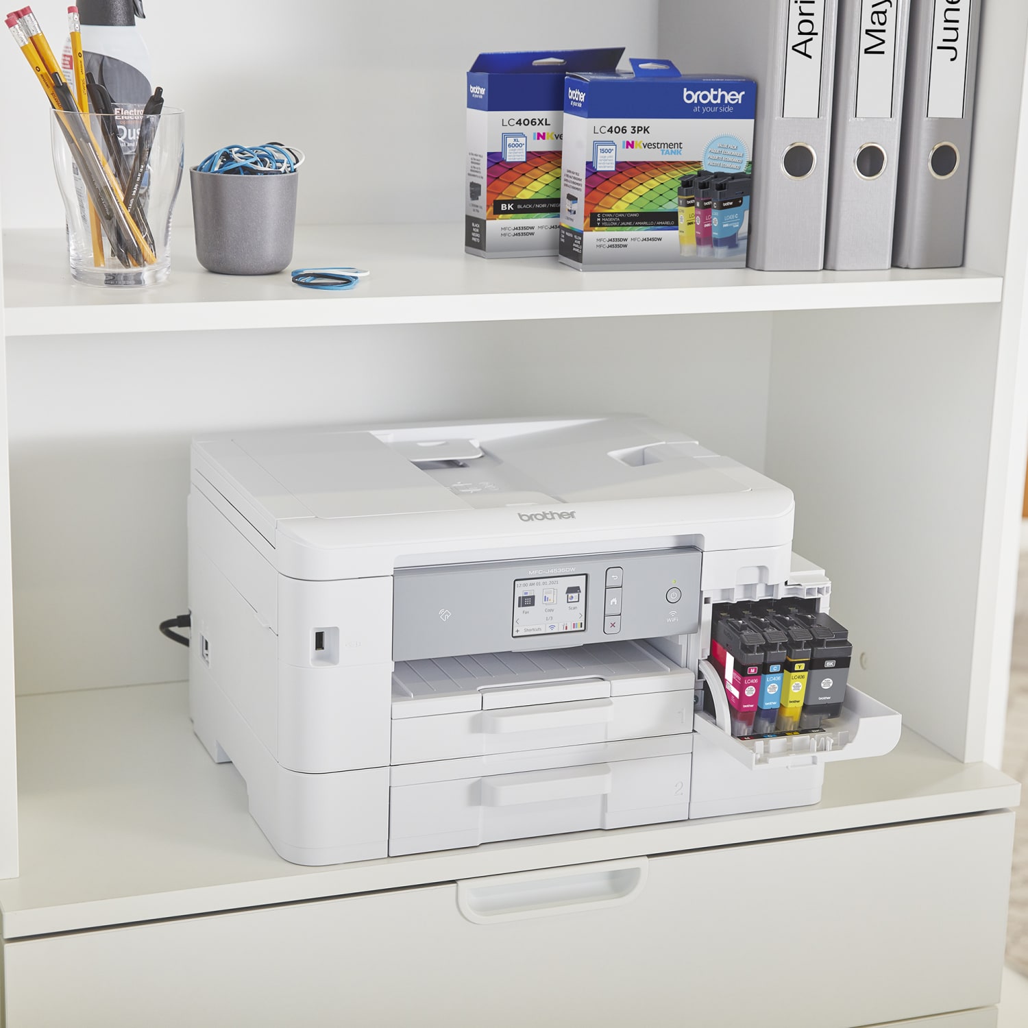 Brother LC406BK INKvestment Black Ink Tank - Image 6