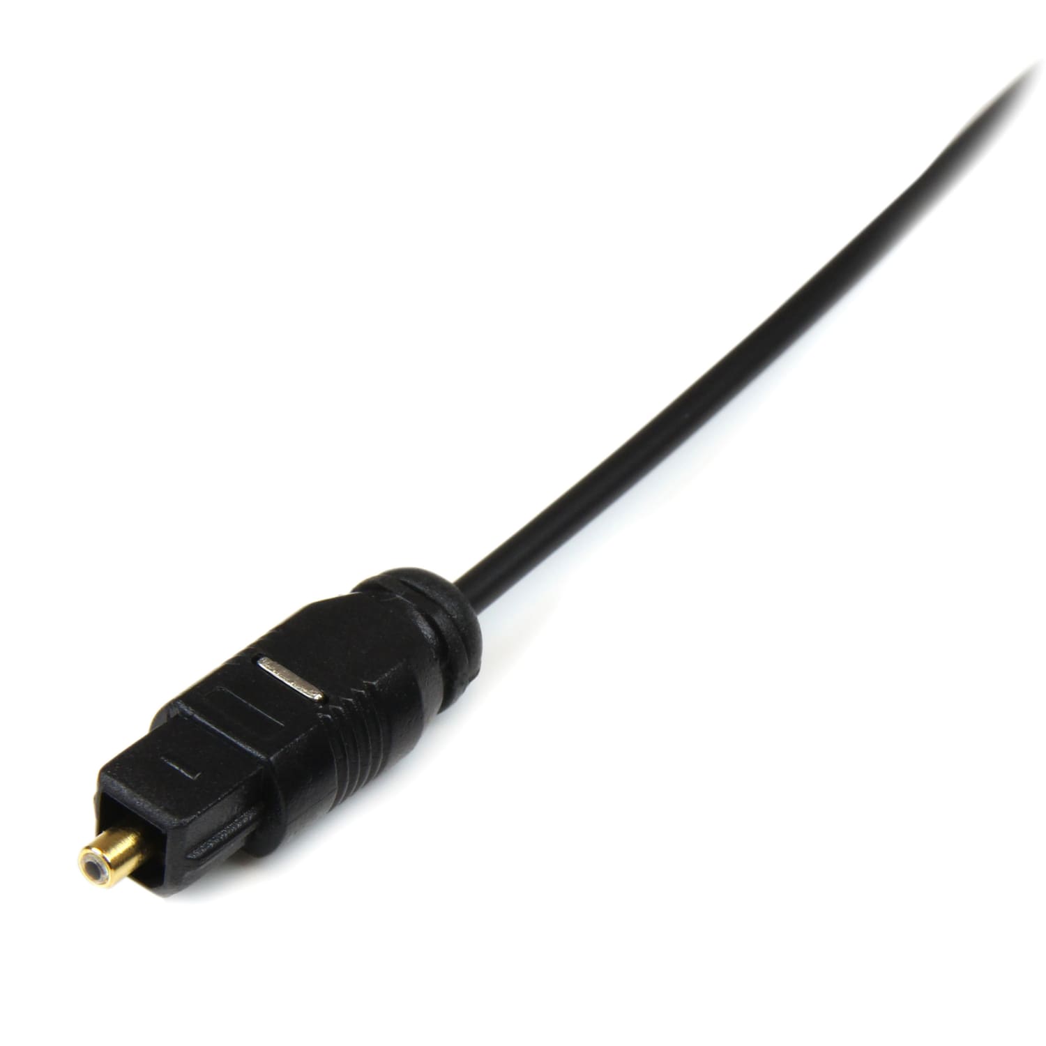 StarTech.com Digital SPDIF audio cable (optical) - TOSLINK (M) - TOSLINK (M) - fiber optic - 10 ft - THINTOS10 - Image 3