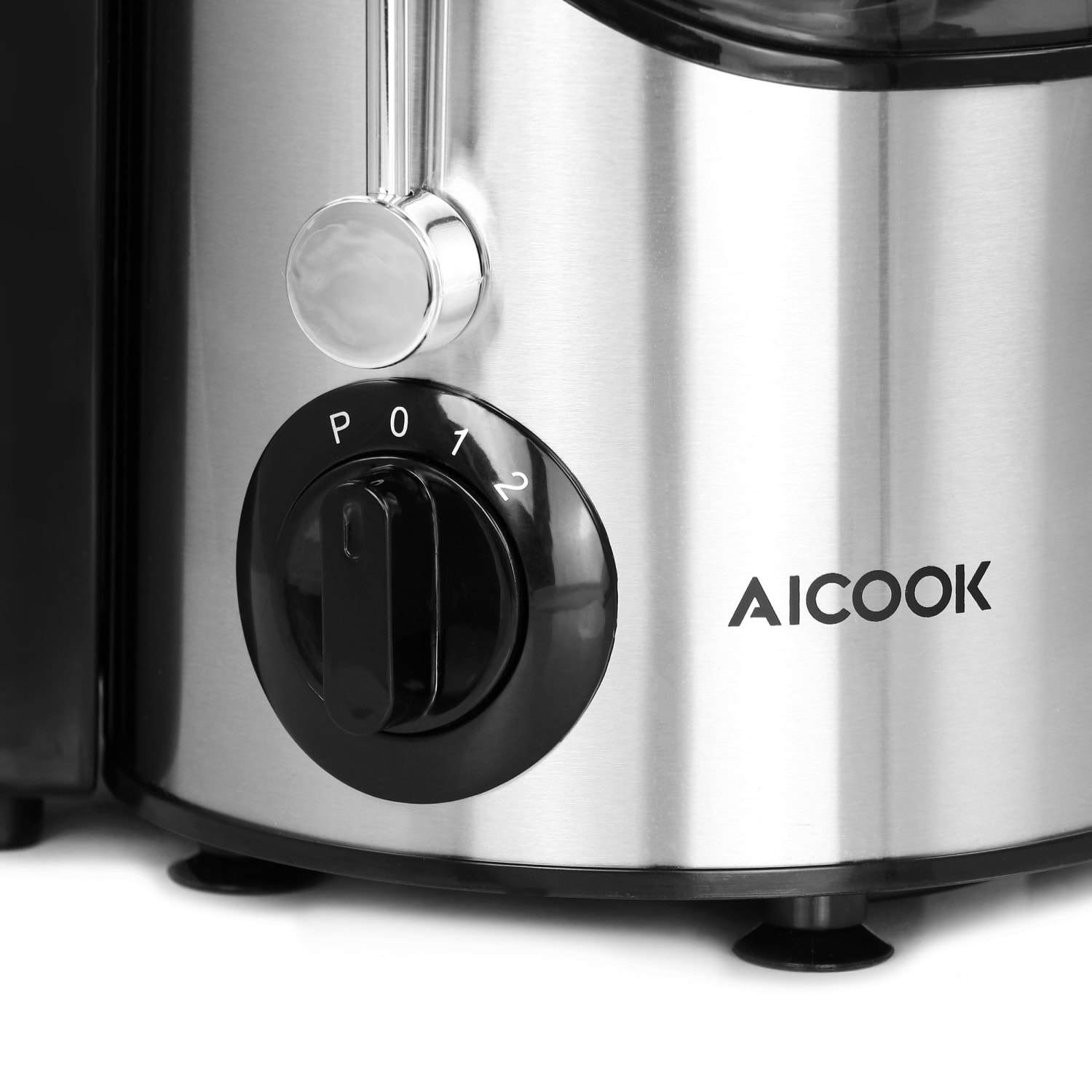 AICOOK Centrifugal Self-Cleaning Juicer, 13.6 Oz, Silver/Black - Image 6