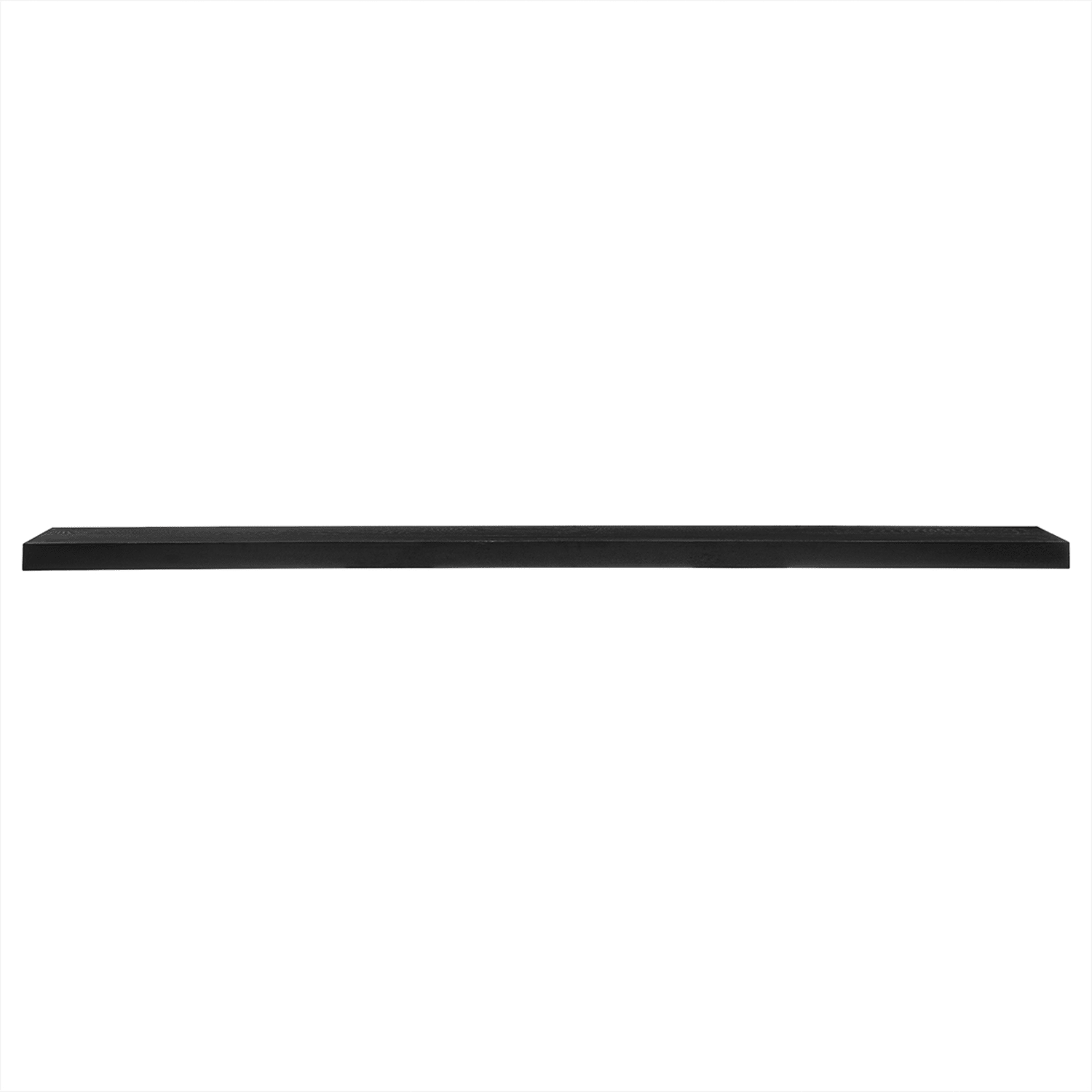 Eurostyle Barney 75in Floating Shelf, Black - Image 4