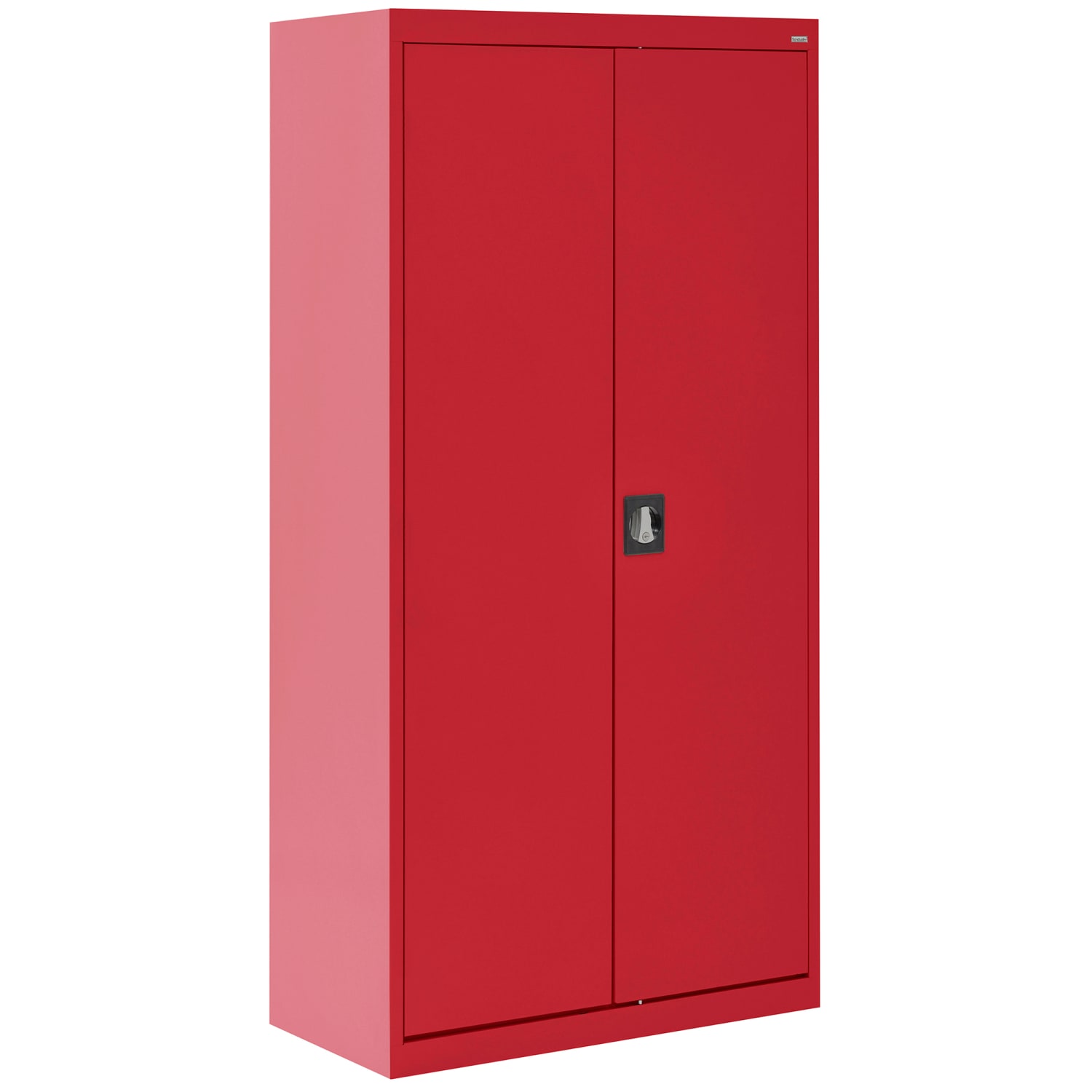 Sandusky Elite Series 36inW Heavy-Duty Wardrobe Storage Cabinet, Red - Image 5