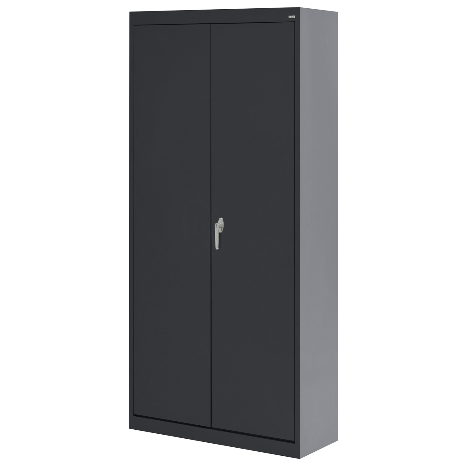 Sandusky Value Series 30inW Light Duty Storage Cabinet, 30in x 18in x 72in,  Black - Image 4
