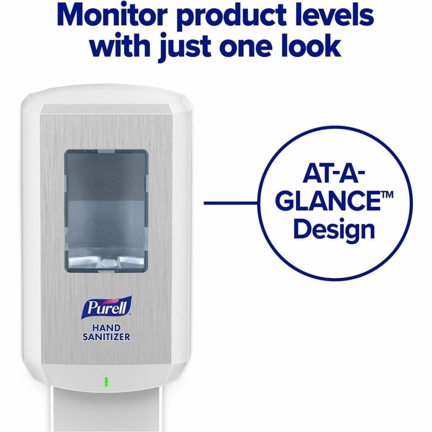 Purell CS6 Touch-Free Hand Sanitizer Dispenser, White - Image 6