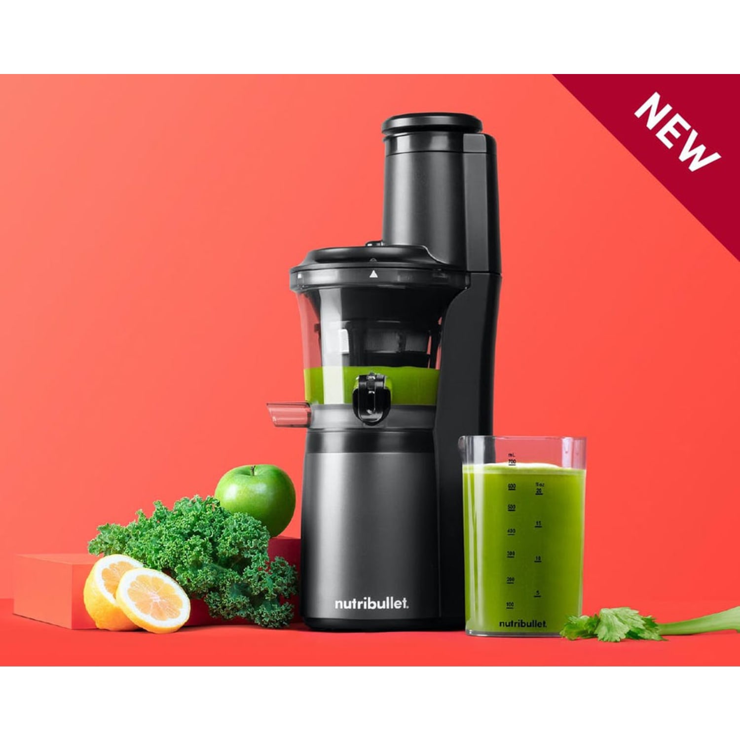 Ninja Nutribullet Slow Juicer, 24 Oz, Black - Image 6