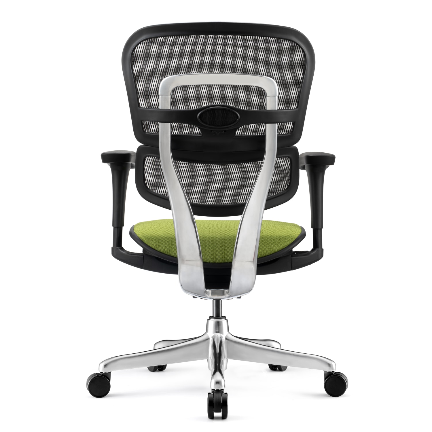 WorkPro 12000 V2 Series Ergonomic Mesh/Fabric High-Back Office Chair, Lime/Black, BIFMA Compliant - Image 5