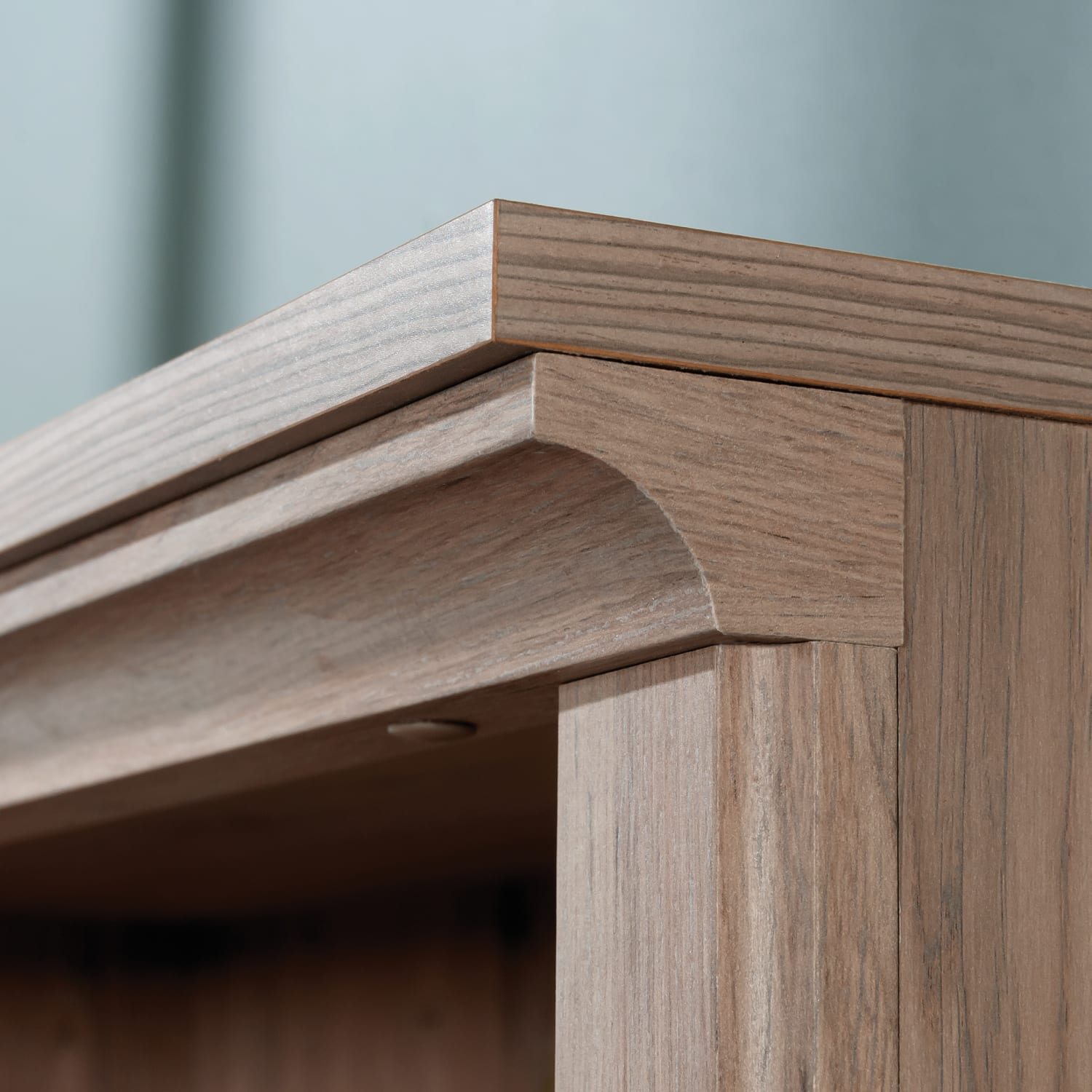 Sauder Select 70inH 5-Shelf Bookcase, Laurel Oak - Image 6