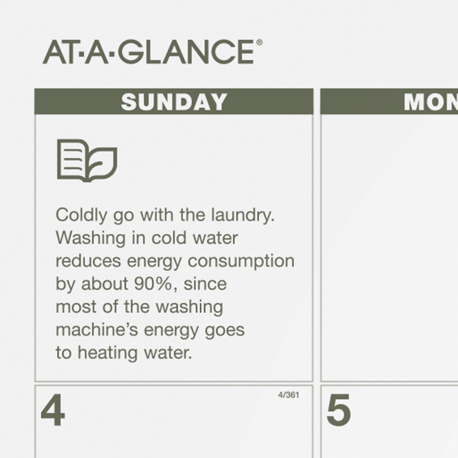 AT-A-GLANCE 2026 Recycled Monthly Desk Pad Calendar, Standard, 22in x 17in - Image 4