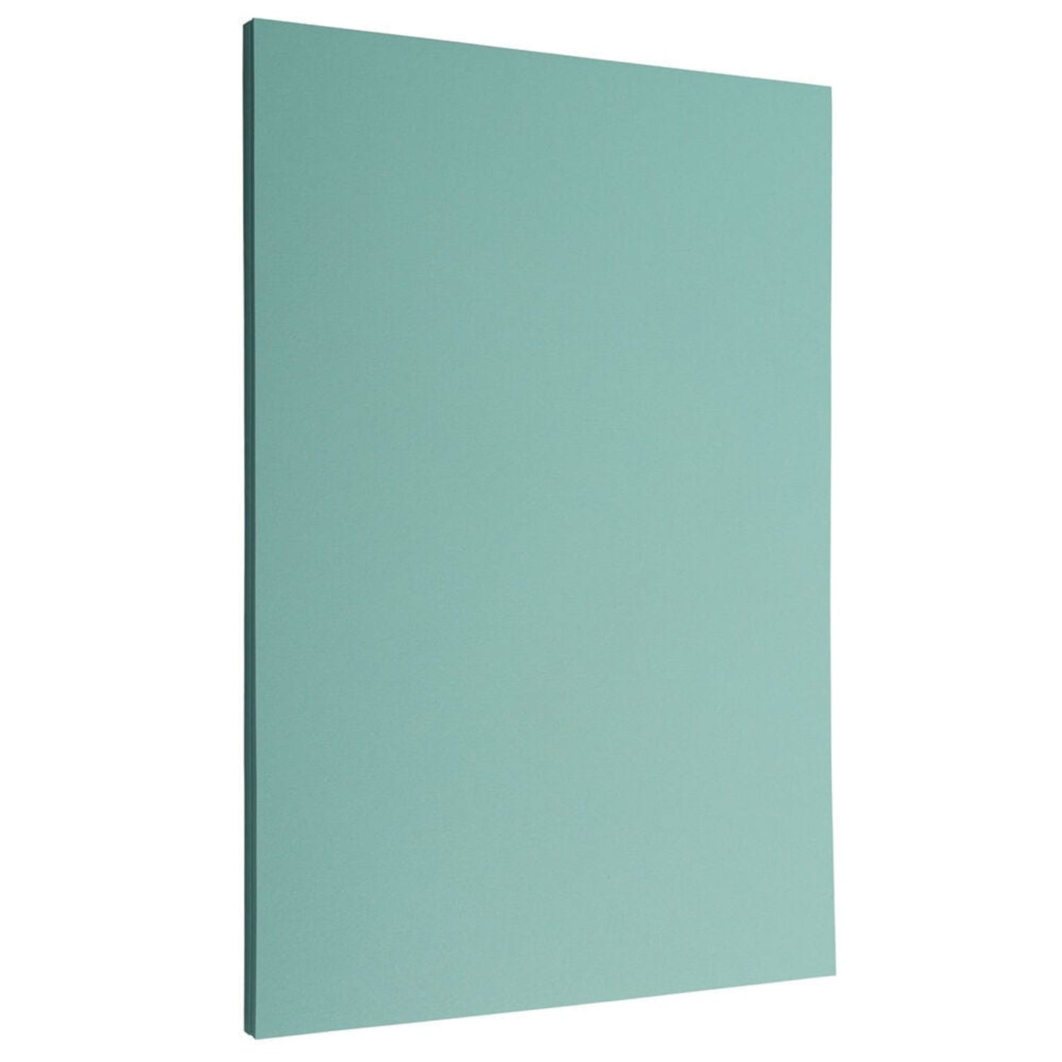 JAM Paper Legal Matte Paper, Aqua, Legal (8.5in x 14in), 50 Sheets Per Pack, 28 Lb