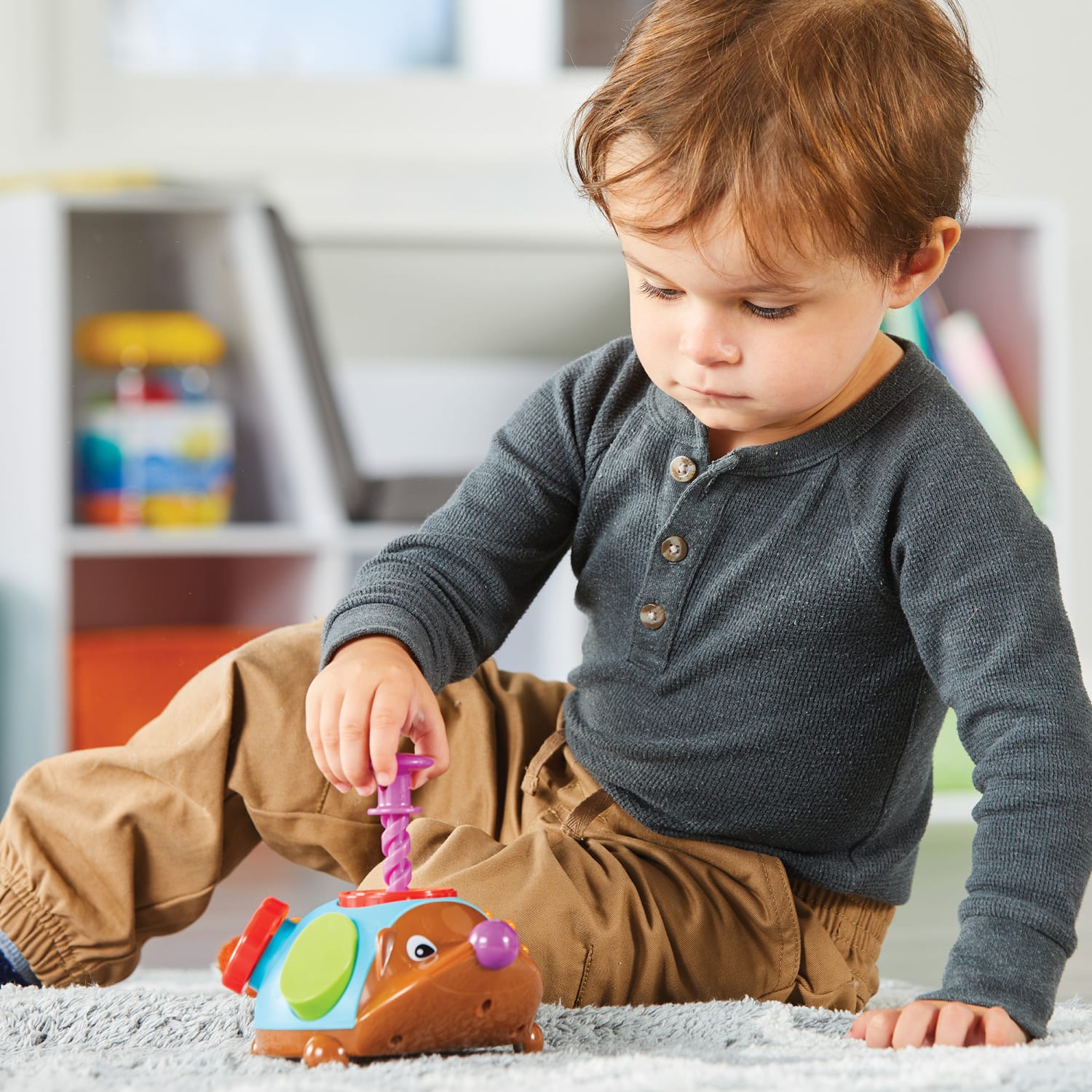 Learning Resources Spike the Fine Motor Hedgehog Fidget Friend, Multicolor, Pre-K - Image 5