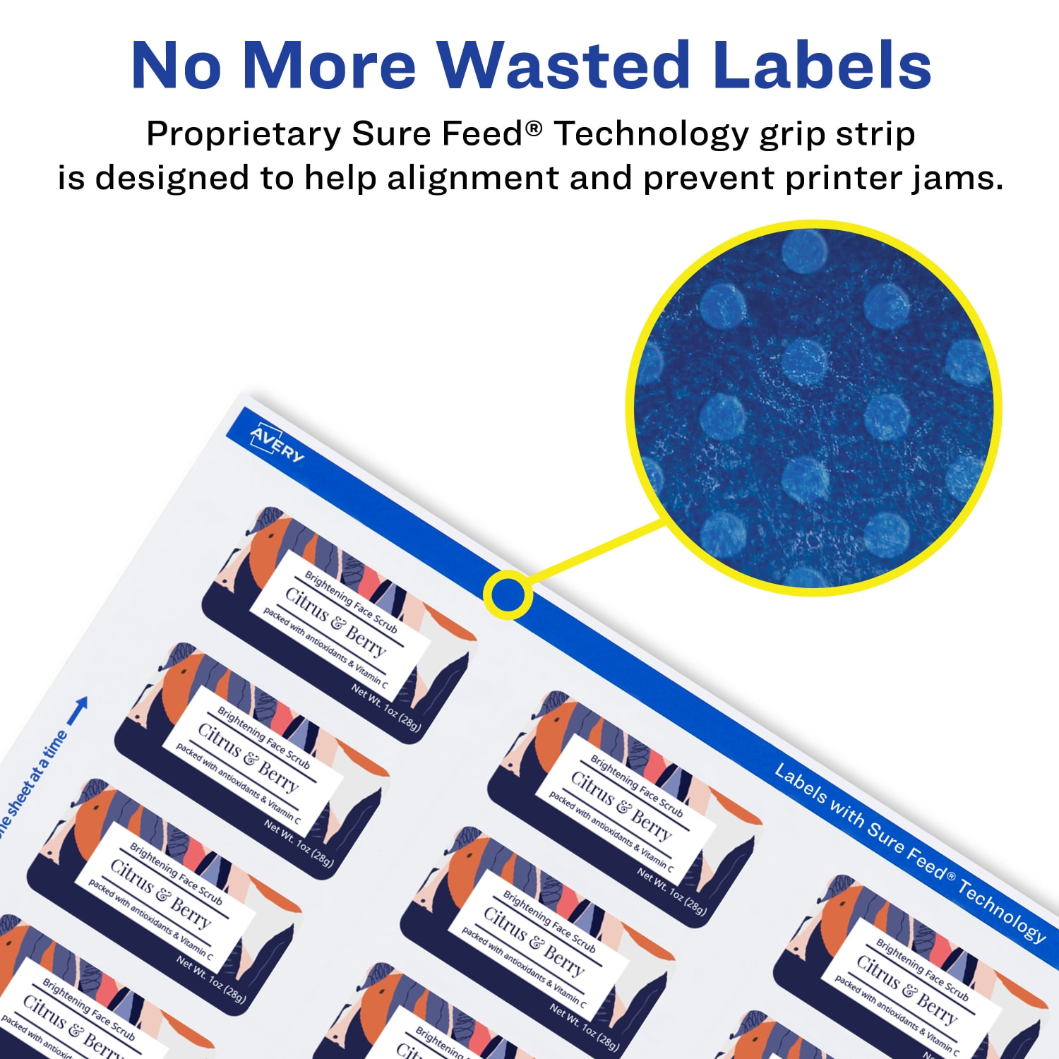 Avery Waterproof Permanent Labels With Sure Feed, 94235-WMF10, Rectangle, 2in x 2-5/8in, White, Pack Of 150 - Image 5