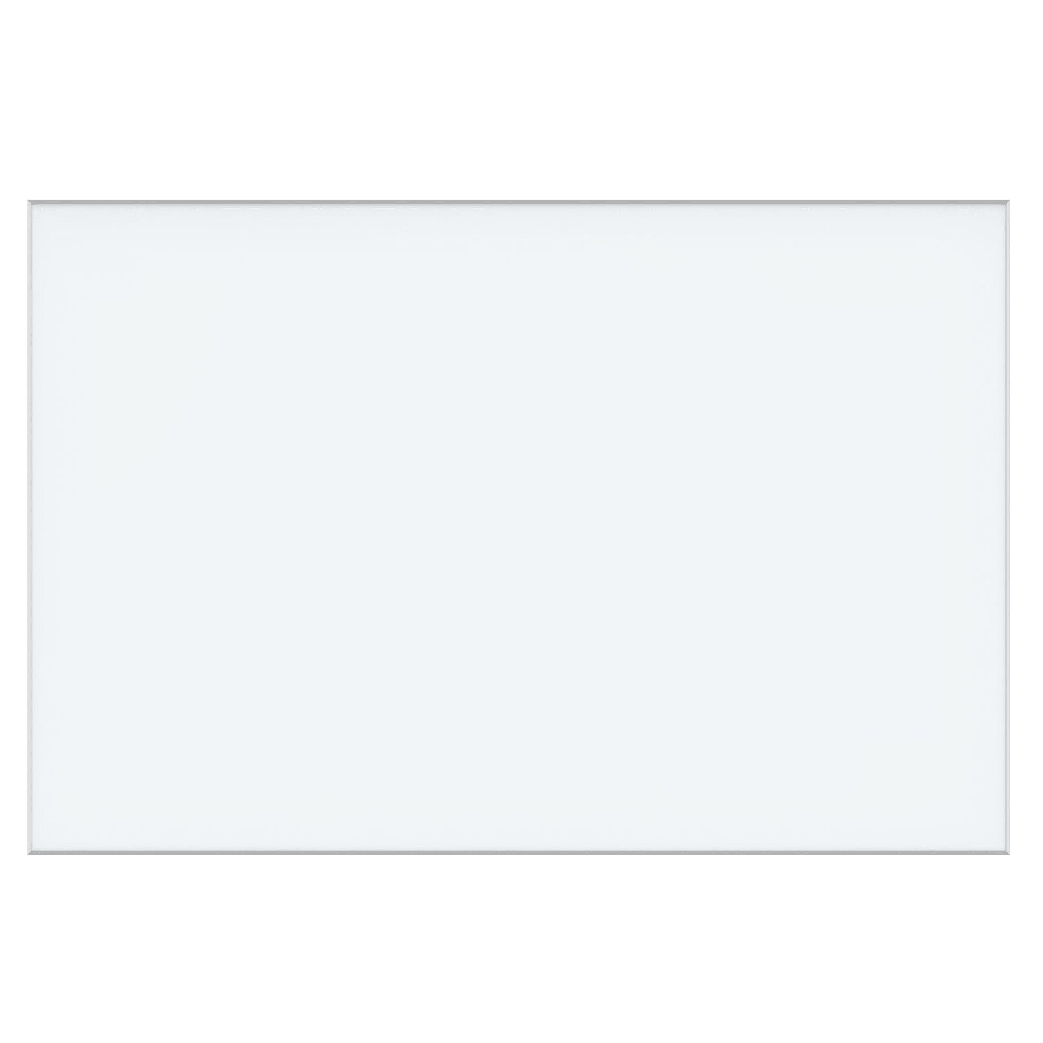 Fellowes MURO Magnetic Fully Framed Rectangle Wall-Mount Markerboard, Porcelain, 48in x 36in, White, Silver Metal Frame
