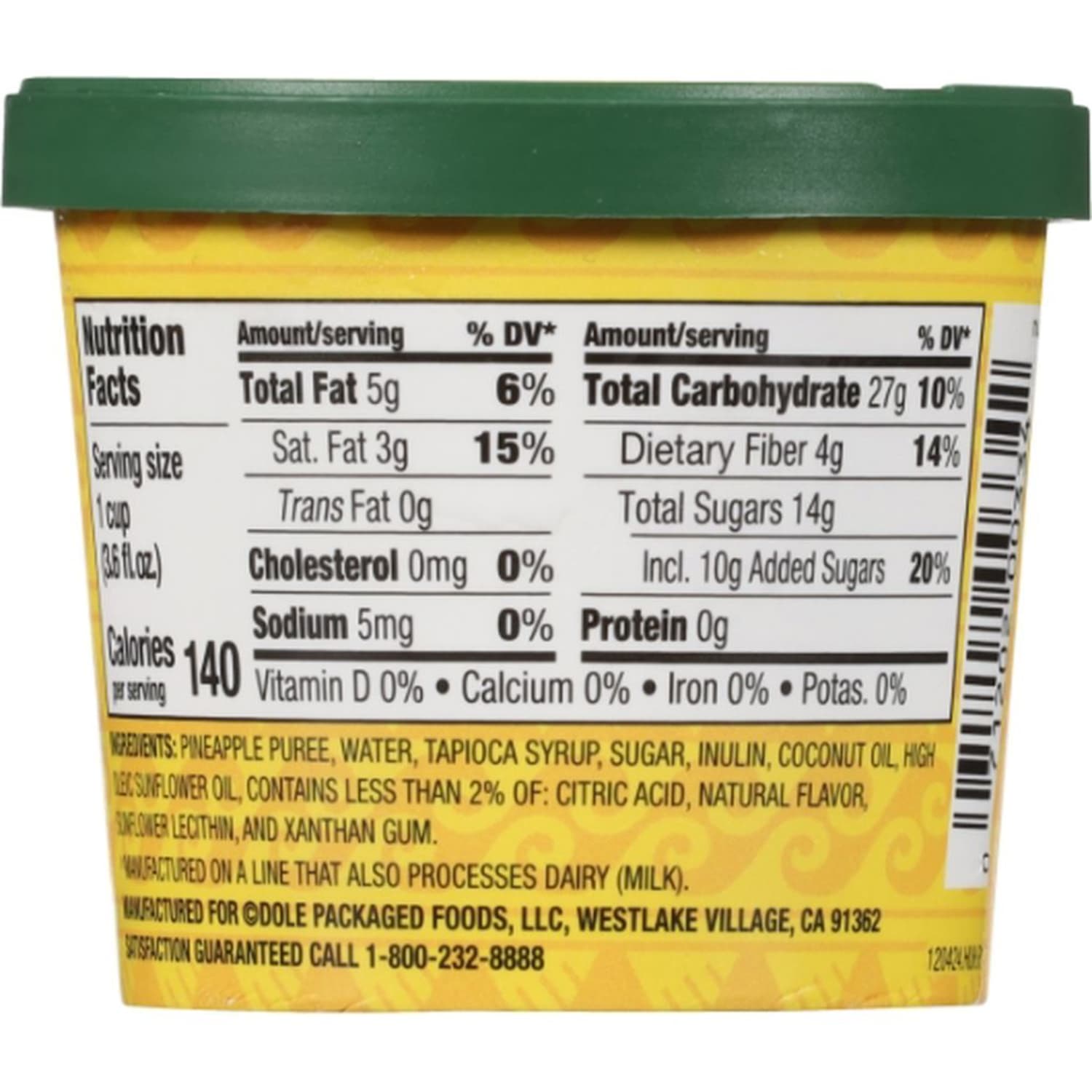 Dole Pineapple Fruit Whip, 3.6 Oz, Total Qty 24 - Image 3