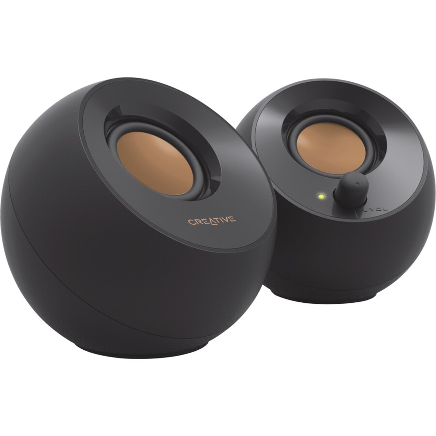 Creative Pebble 2.0 Speaker System - 4.40 W RMS - Black - 100 Hz to 17 kHz - Image 4