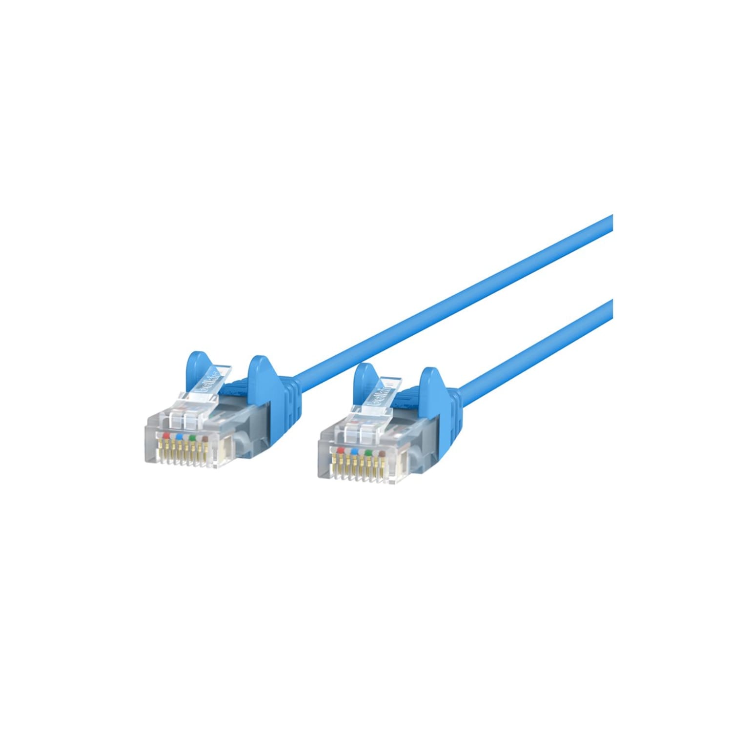 Belkin CAT6 Slim Gigabit Snagless UTP Ethernet Cable - 6 ft Category 6 Network Cable  - CE001B06BLUS