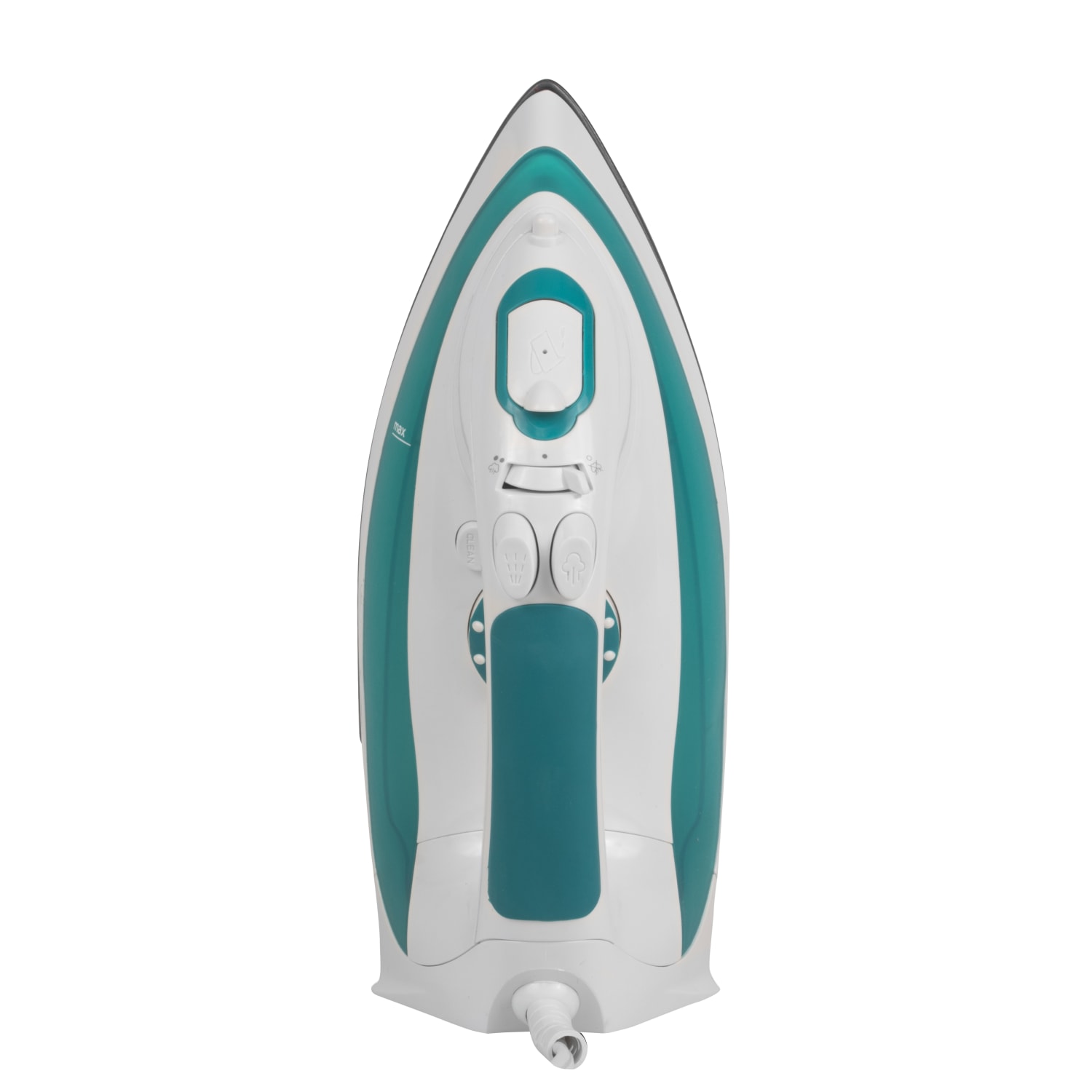 Commercial Care 1200W Steam Iron, 11-1/4inH x 5-1/2inW x 4-5/8inD, Green - Image 3