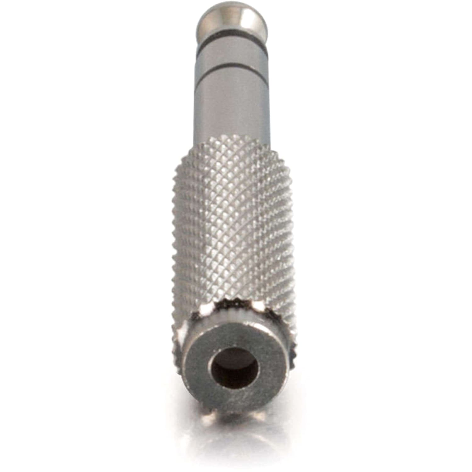 C2G 6.3mm (1/4in) Stereo Male to 3.5mm Stereo Female Adapter - Audio adapter - mini-phone stereo 3.5 mm female to stereo jack male - metallic silver - Image 5