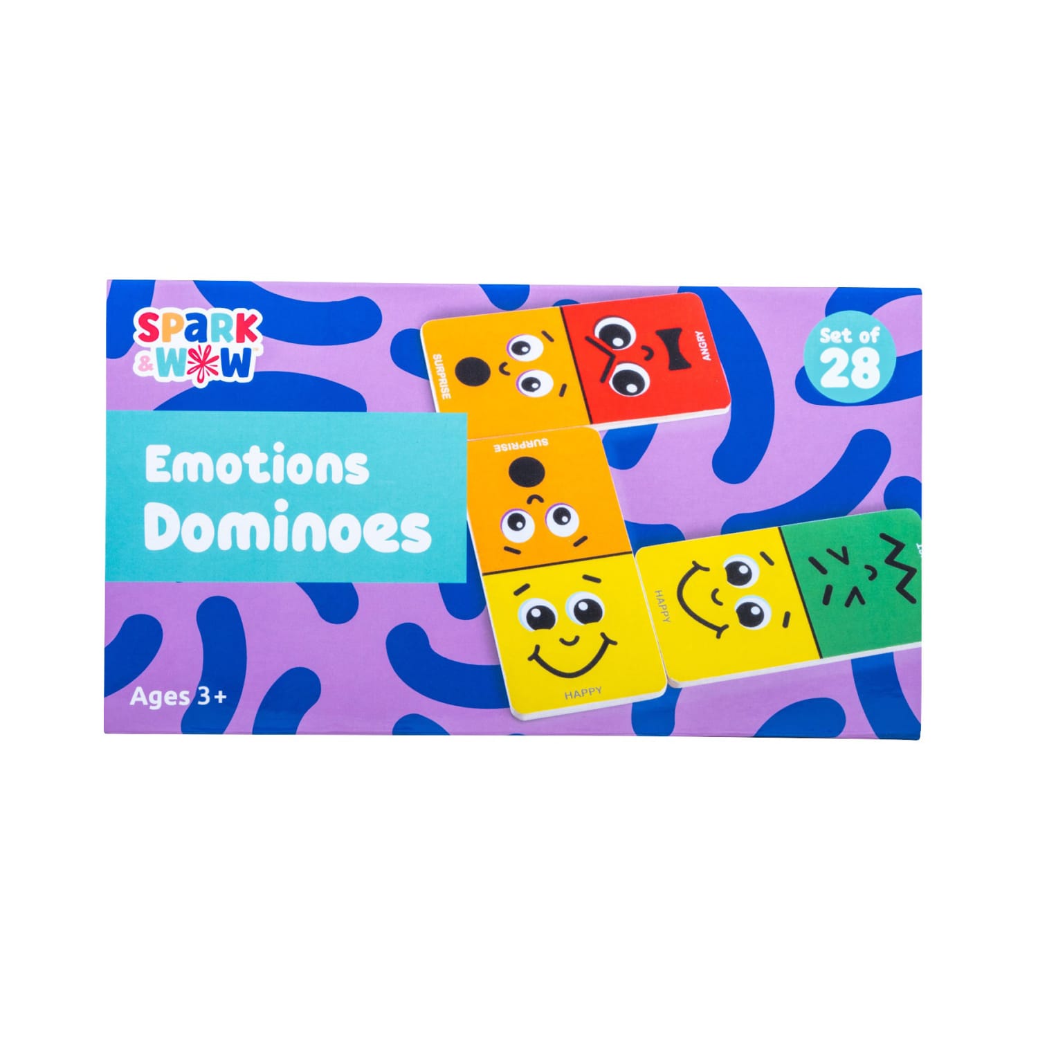 Spark & Wow Emotions Dominoes, Set Of 28 - Image 4