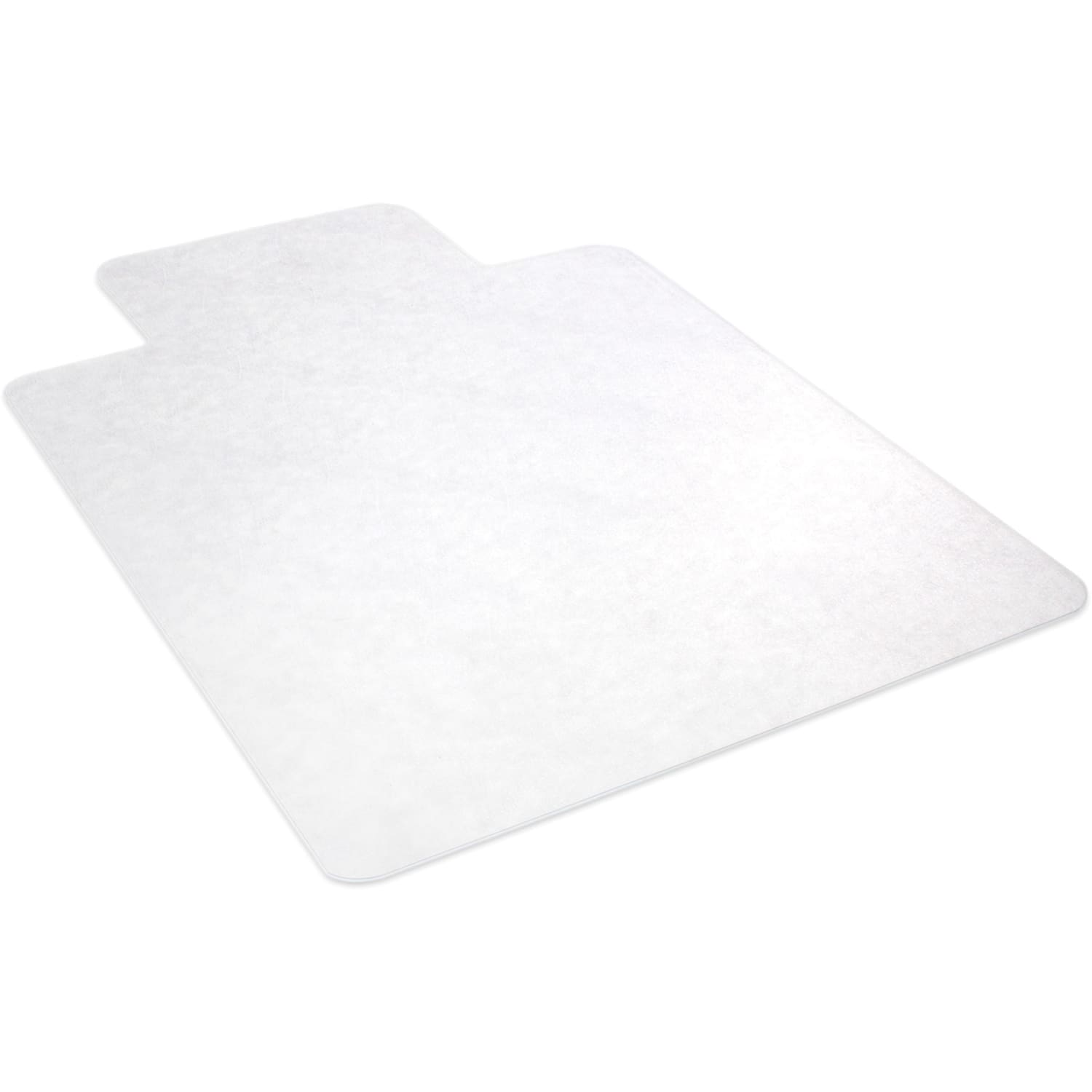 Lorell Hard Floor Straight Edge Chair Mat, 46in x 60in, Wide Lip - Image 5