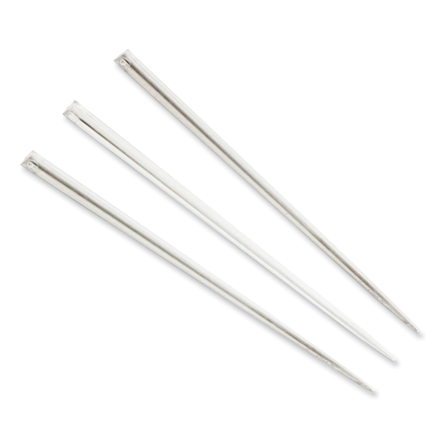AmerCareRoyal Prism Picks, 4in, Clear, Box Of 500 Picks, Carton of 5 Boxes - Image 3