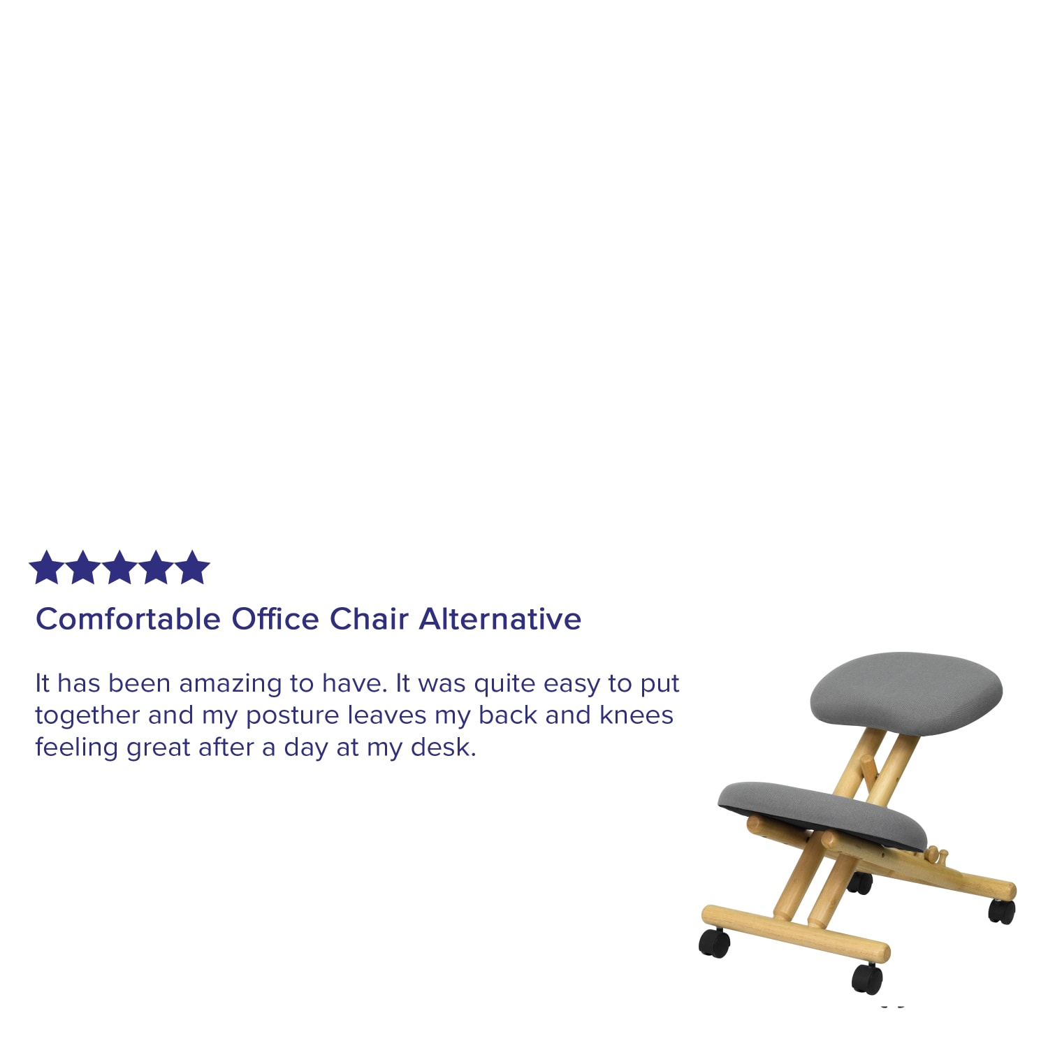 Flash Furniture Wood Mobile Ergonomic Kneeling Chair GrayBrown PopularChairscom Flash Furniture Wood Mobile Ergonomic Kneeling Chair GrayBrown PopularChairscom