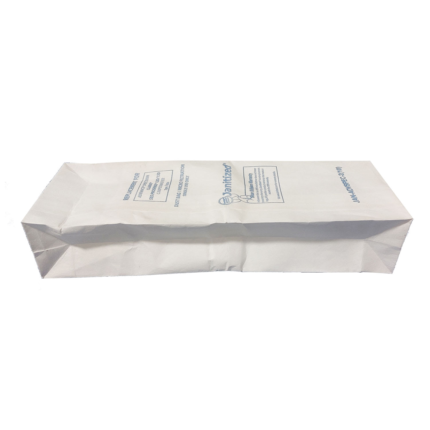 Janitized Vacuum Filter Bags Designed to Fit Advance Spectrum CarpetMaster, 100/Carton - Image 6