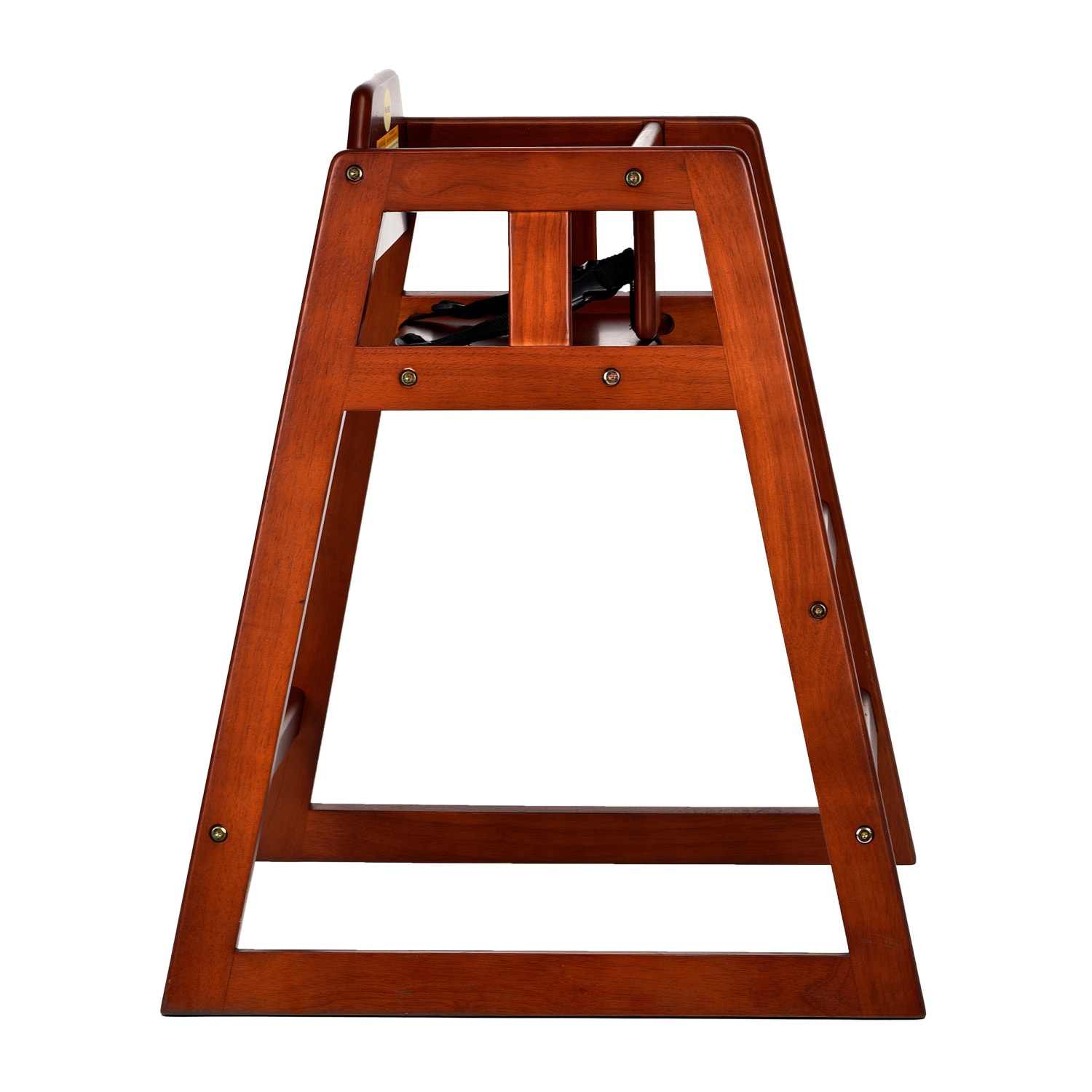 Alpine Industries Stackable Baby High Chair, Mahogany - Image 3