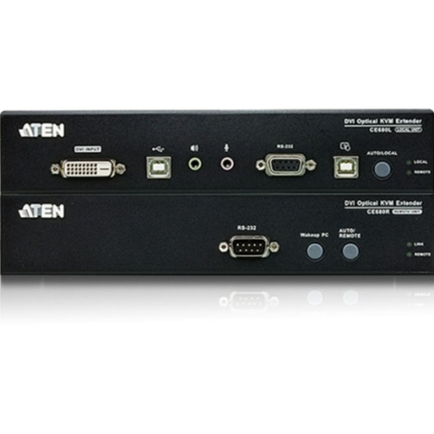 ATEN Long Distance DVI Optical KVM Extender-TAA Compliant - 1 Computer(s) - 1 Local User(s) - 1 Remote User(s) - CE690 - Image 5