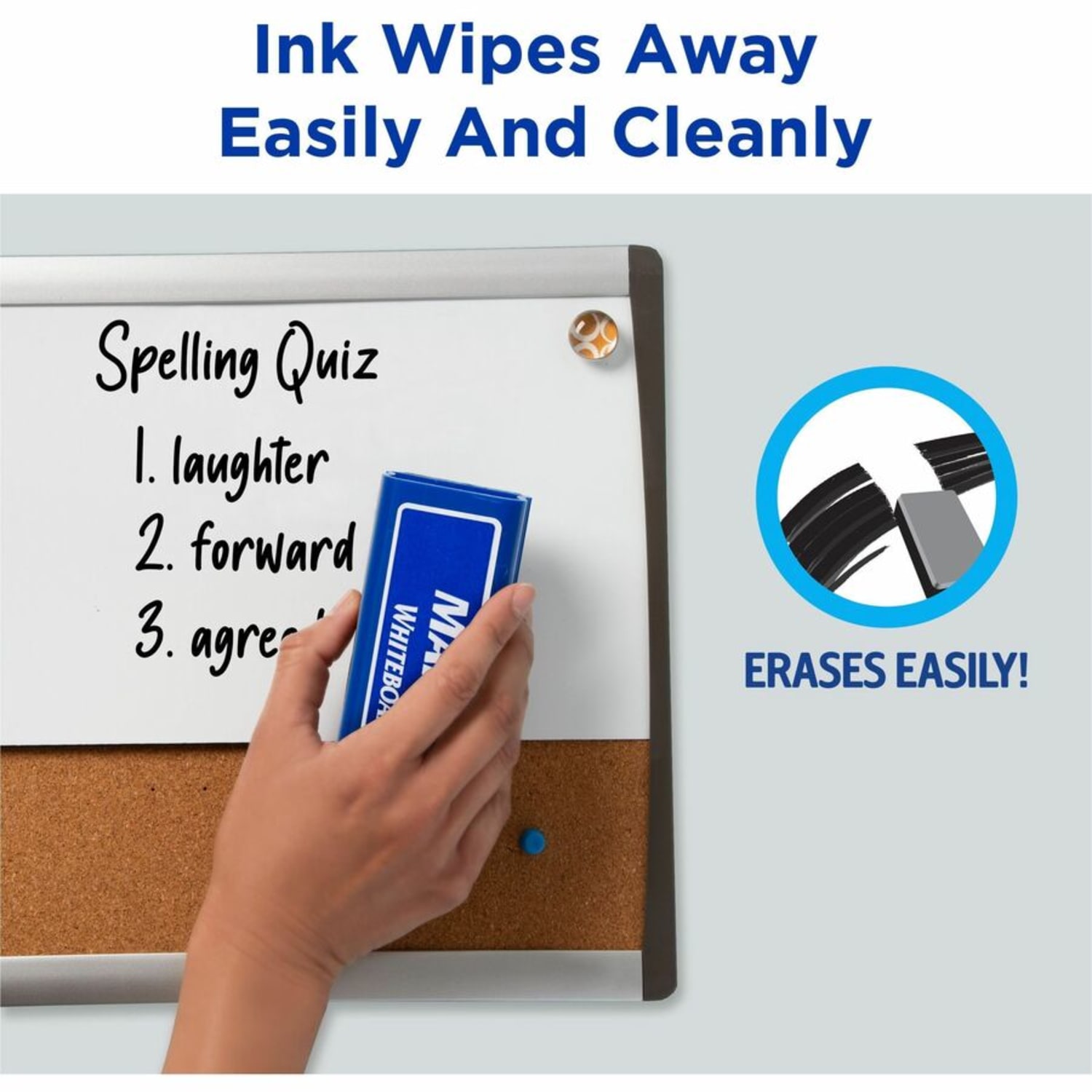 Avery Desk Style Dry Erase Markers - 4.7625 mm Marker Point Size - Chisel Marker Point Style - 36 / Box - Image 6