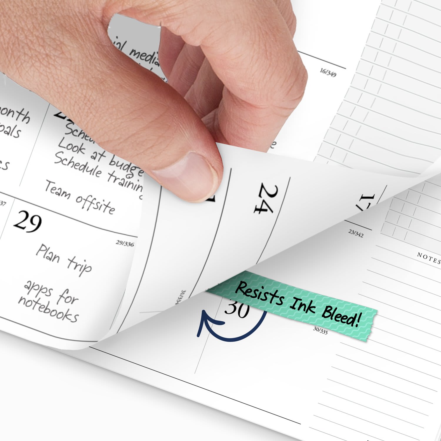 AT-A-GLANCE Executive 2027 Monthly Padfolio Refill for 70-290, Large, 9in x 11in - Image 4
