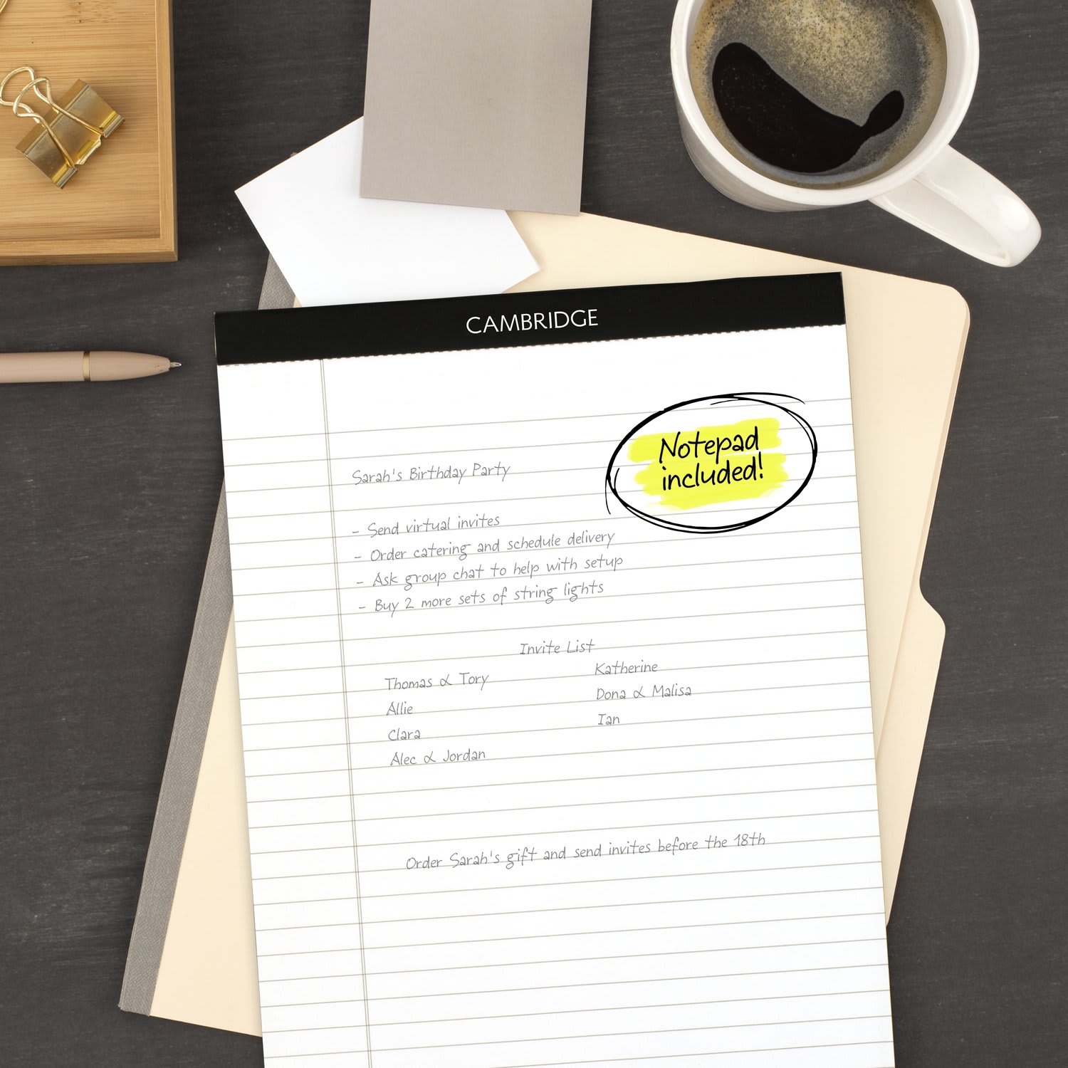 AT-A-GLANCE Executive 2027 Monthly Padfolio Refill for 70-290, Large, 9in x 11in - Image 6